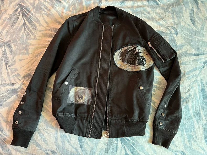 Rick Owens Rick Owens 2017 Limited Embroidered Cotton Jacket Size US M / EU 48-50 / 2 - 1 Thumbnail