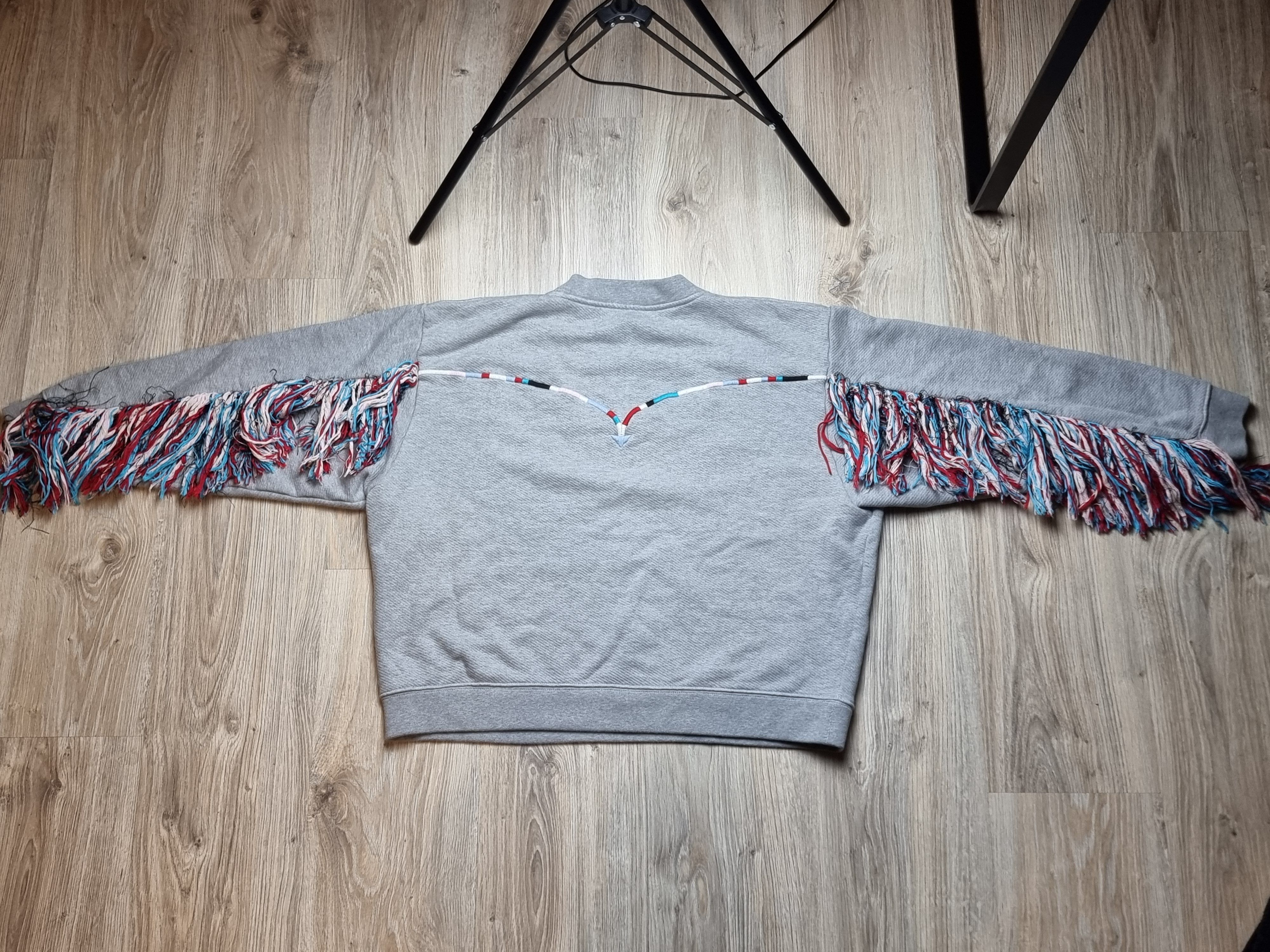 Alanui Alanui fringe sweatshirt avant garde affliction Size S / US 4 / IT 40 - 7 Thumbnail
