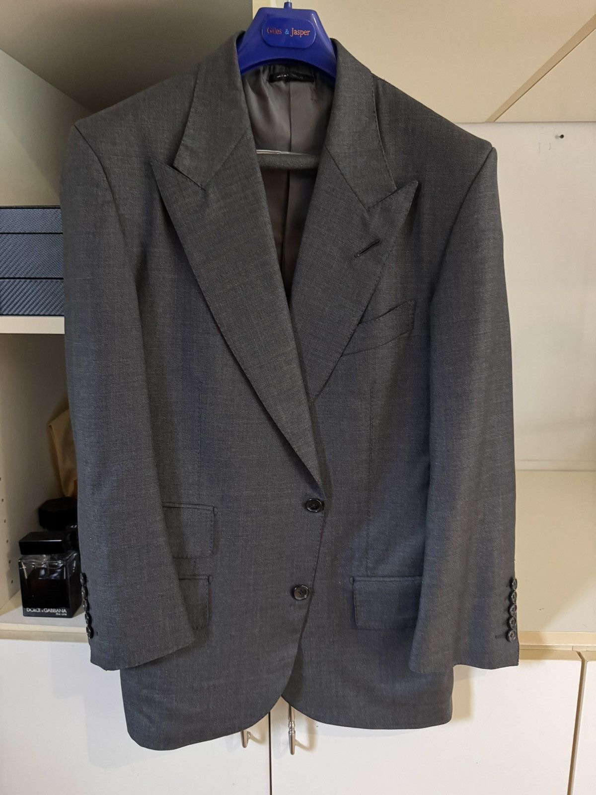 Tom Ford TOM FORD SUIT JACKET GREY Size 40S - 1 Thumbnail