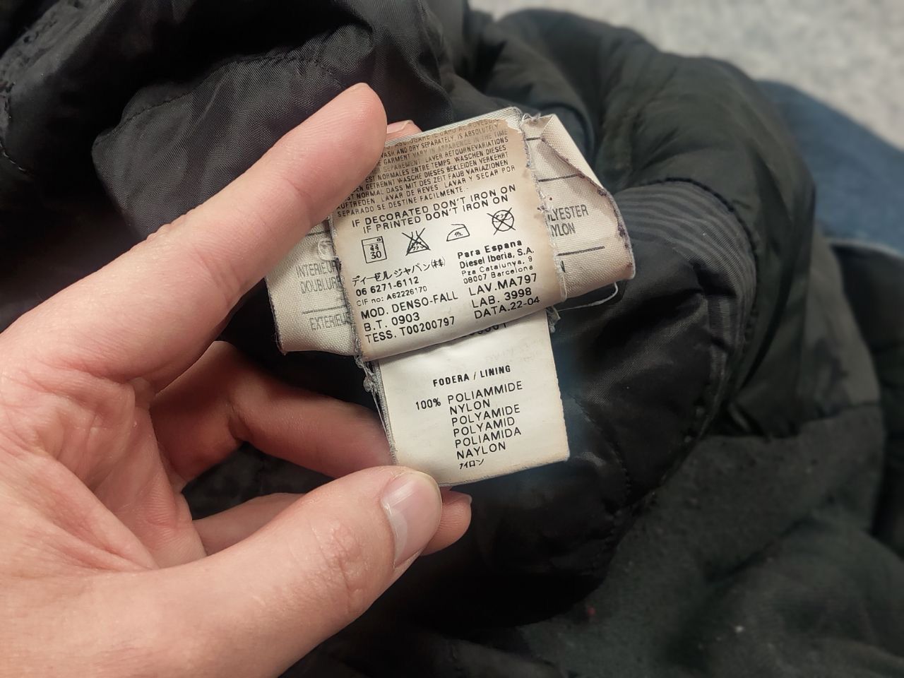 Diesel Vintage Diesel Archive Y2K Style Denim Faded coat Jacket Size US XL / EU 56 / 4 - 24 Thumbnail