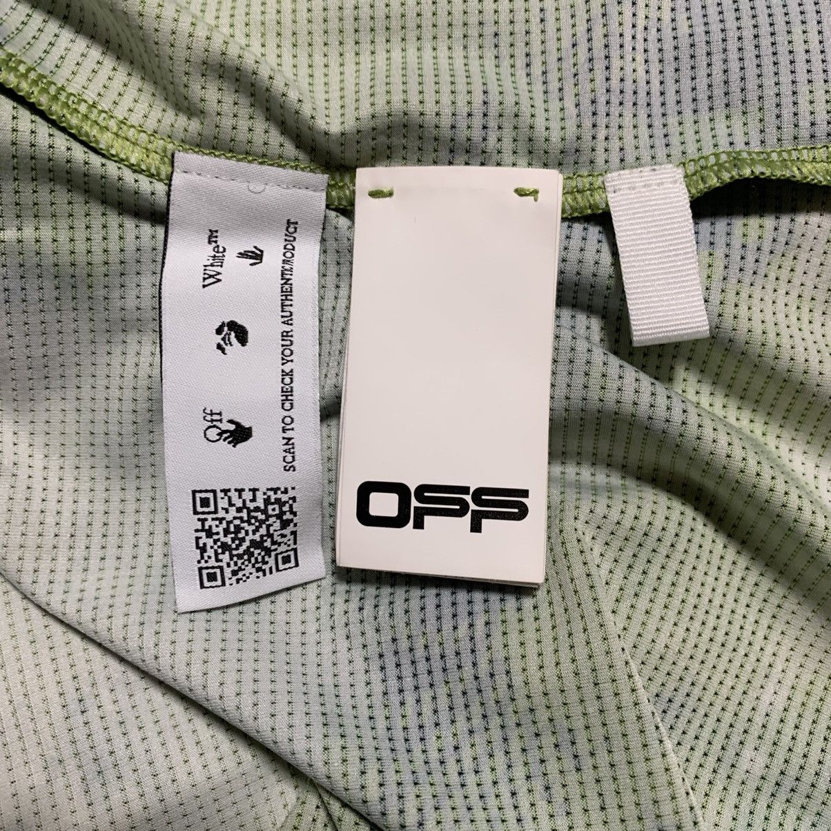 Off-White Off White Medium Active Camo Logo Green Tee Virgil Abloh Size US M / EU 48-50 / 2 - 5 Thumbnail