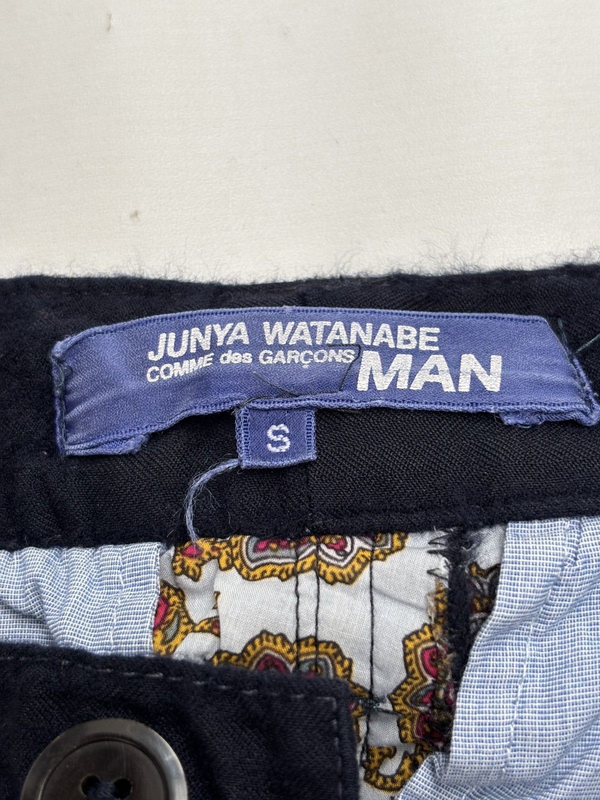 Comme des Garcons × Junya Watanabe AW12 Cropped Slim Pants Size US 28 / EU 44 - 3 Thumbnail