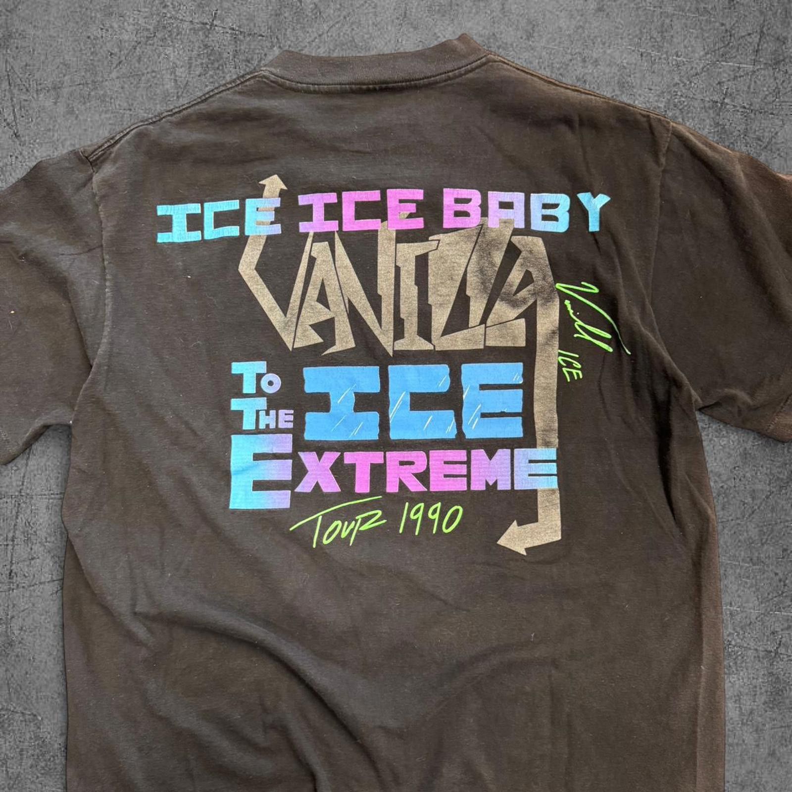 Rap Tees Vintage 1990 Vanilla Ice Rap Tee Size US XL / EU 56 / 4 - 8 Thumbnail