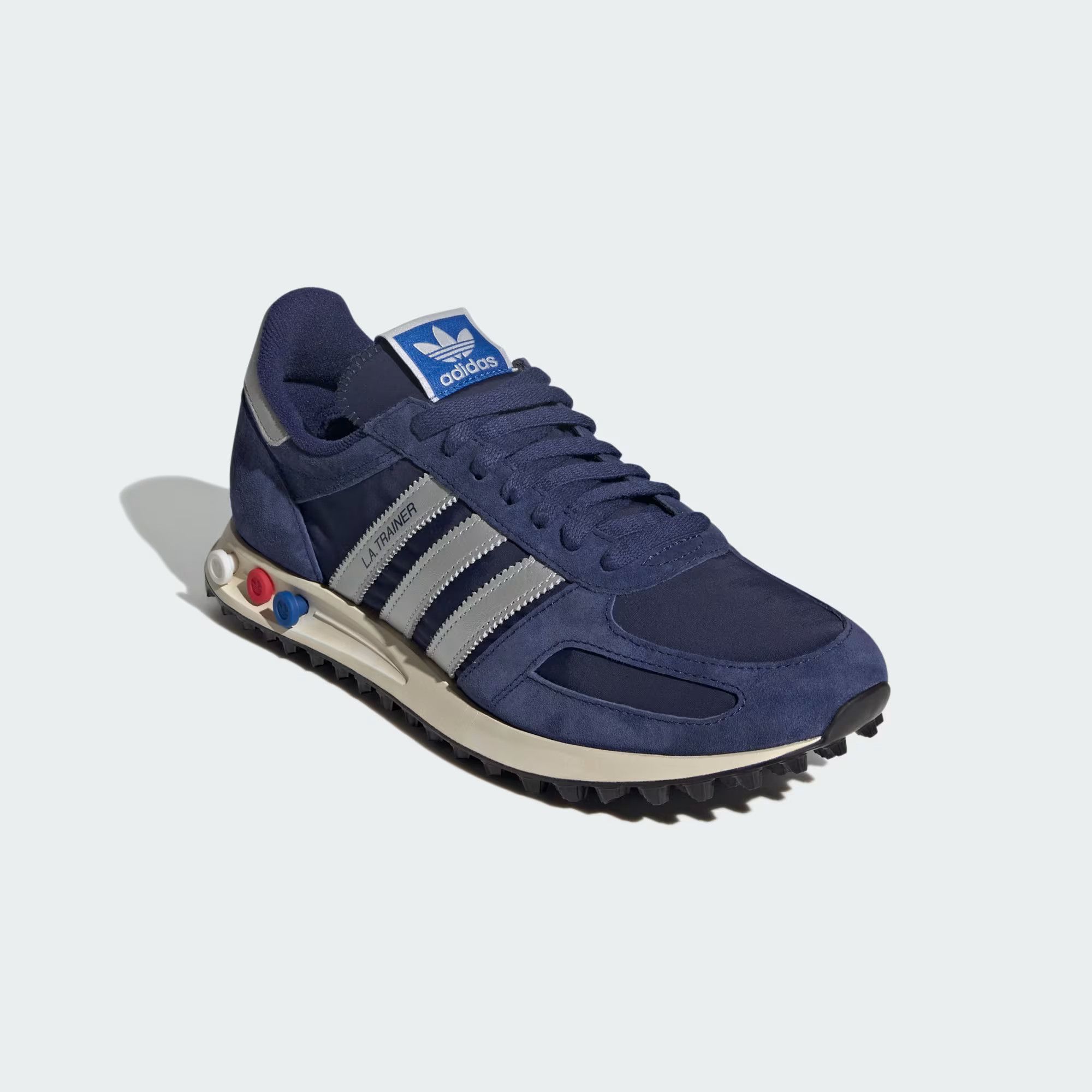 Adidas o1mle0426 LA Trainers Low-Top Sneakers in Dark Blue Size US 11.5 / EU 44-45 - 4 Thumbnail