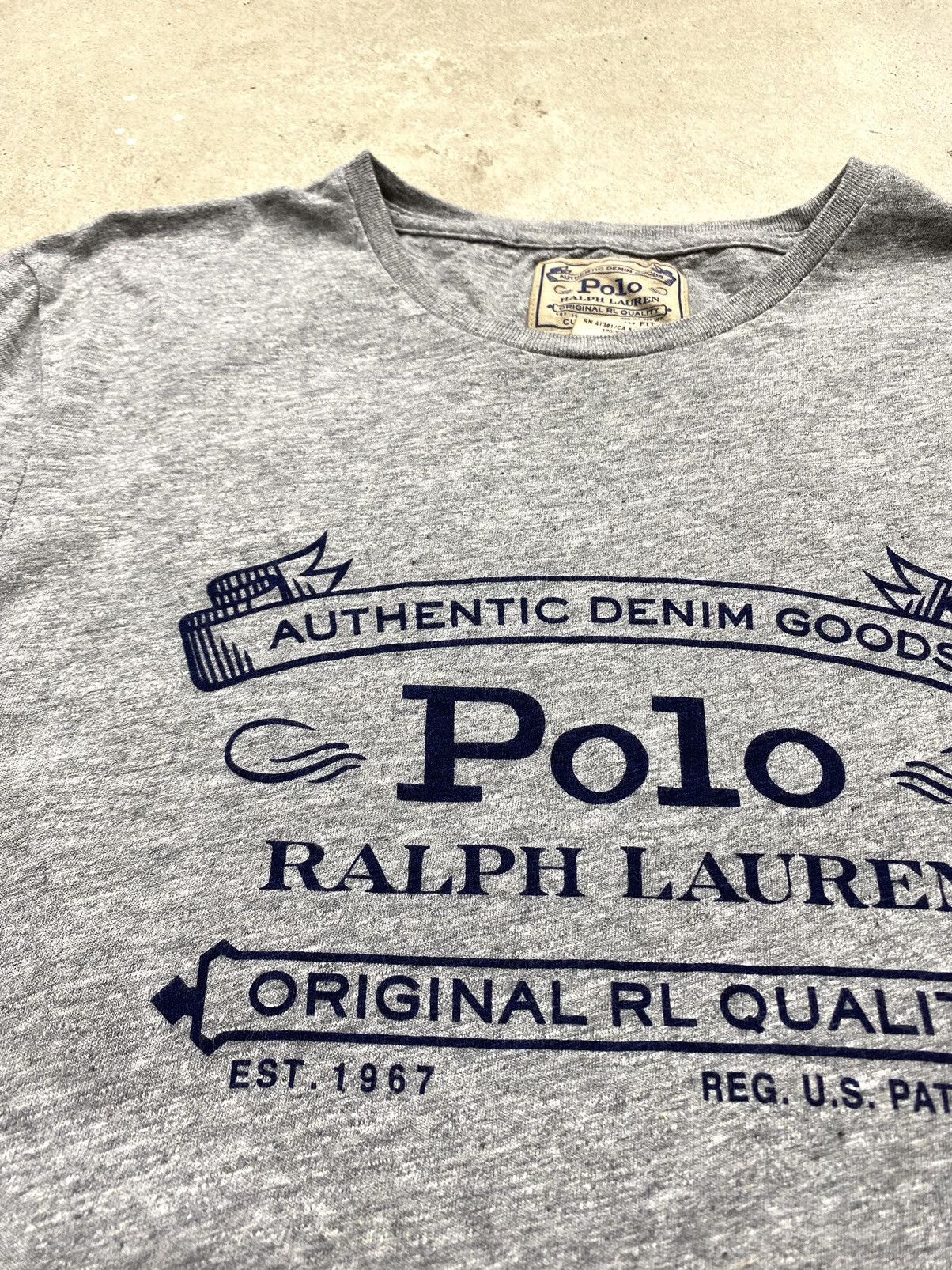 Polo Ralph Lauren Vintage Archive Polo Ralph Lauren Tee Shirt Y2K RRL Size US S / EU 44-46 / 1 - 4 Thumbnail