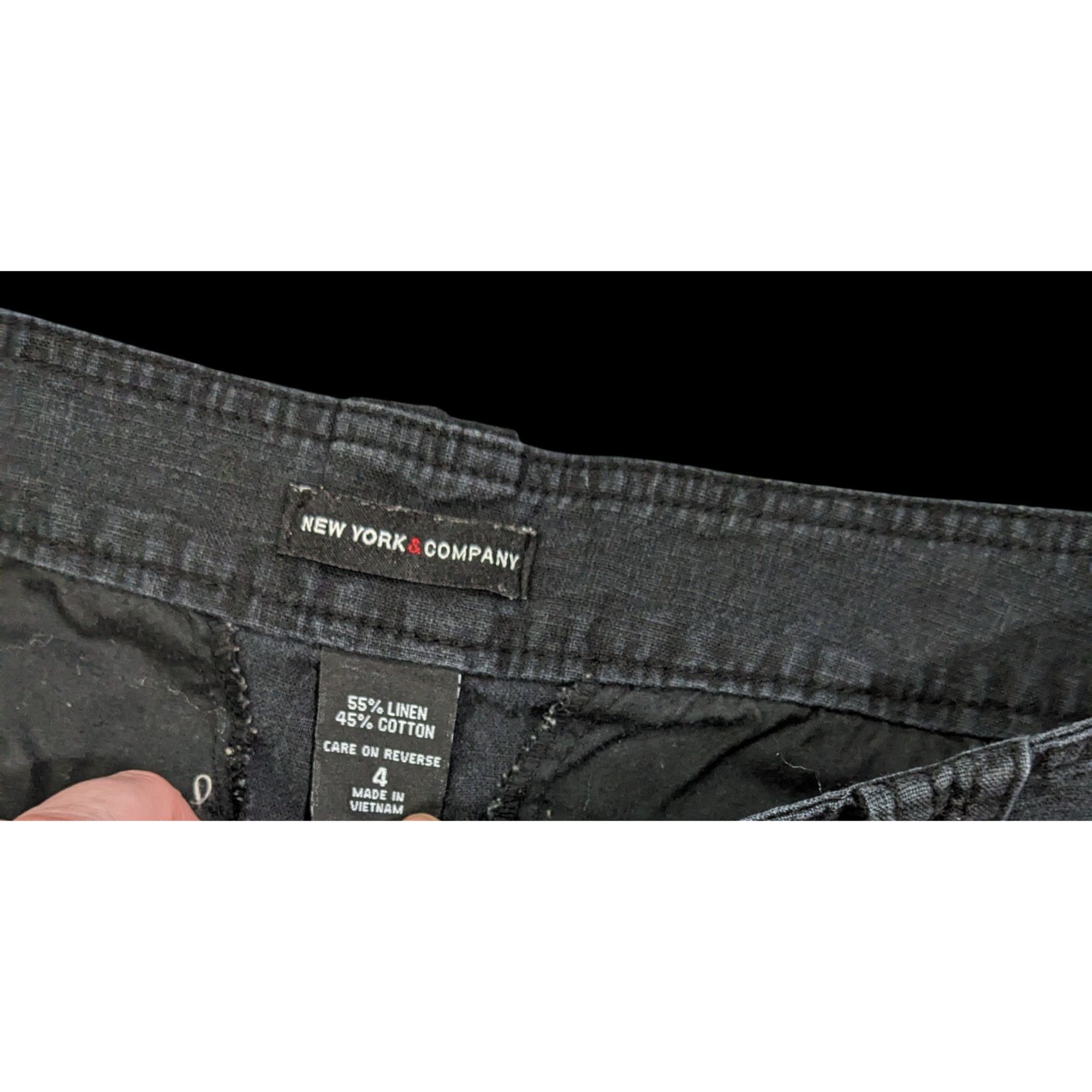 Other Gothic Studded Black Short by NY & Company Size 27" / US 4 / IT 40 - 6 Thumbnail