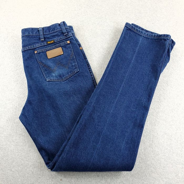 Wrangler Wrangler Jeans Mens 34X36 Blue Medium Wash Cowboy Cut Western ...