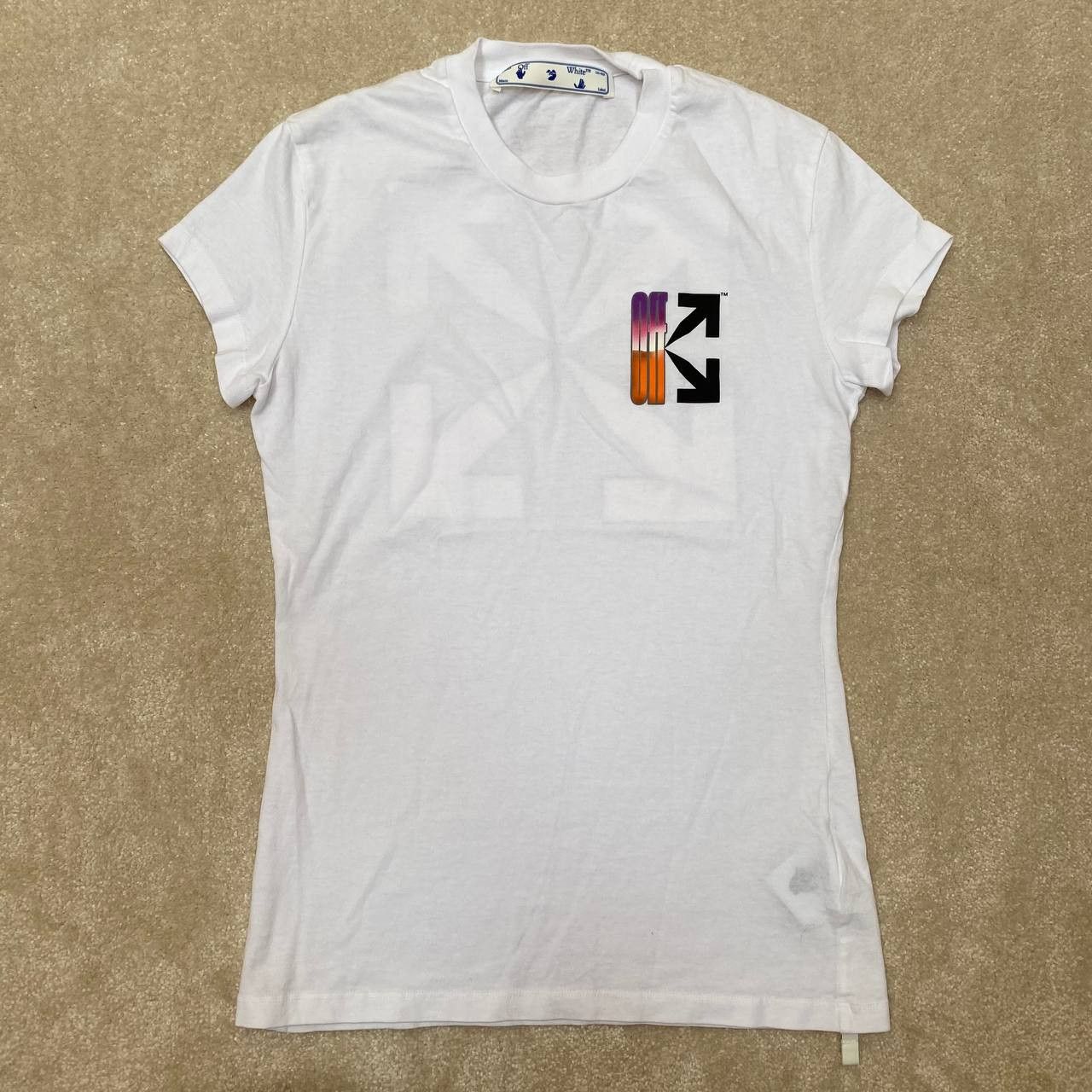 Off-White Off-White Gradient Arrows T-shirt Size XS / US 0-2 / IT 36-38 - 2 Thumbnail