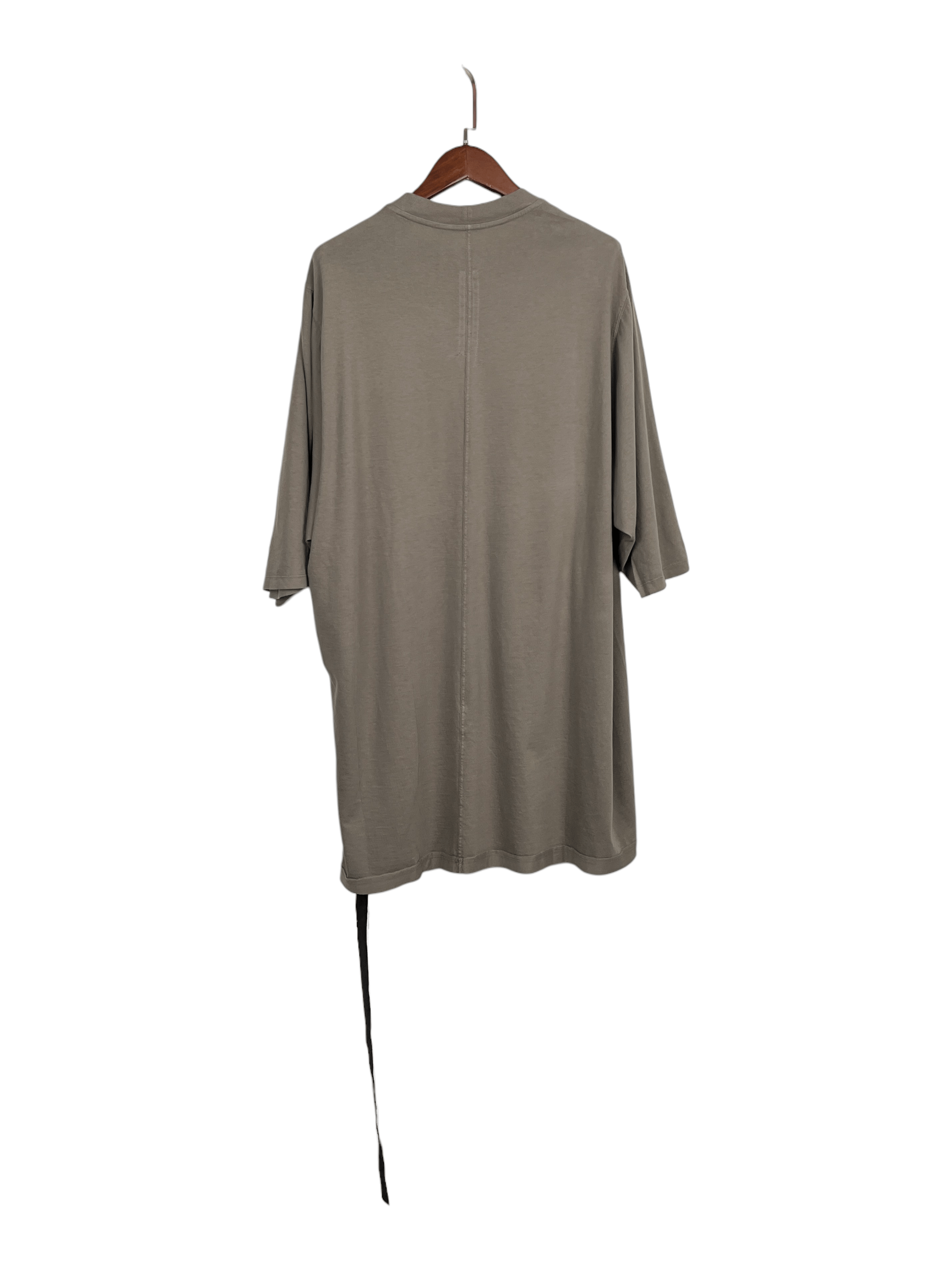 Rick Owens Drkshdw Rick Owens DRKSHDW Olive Jumbo T-Shirt Size US L / EU 52-54 / 3 - 2 Thumbnail