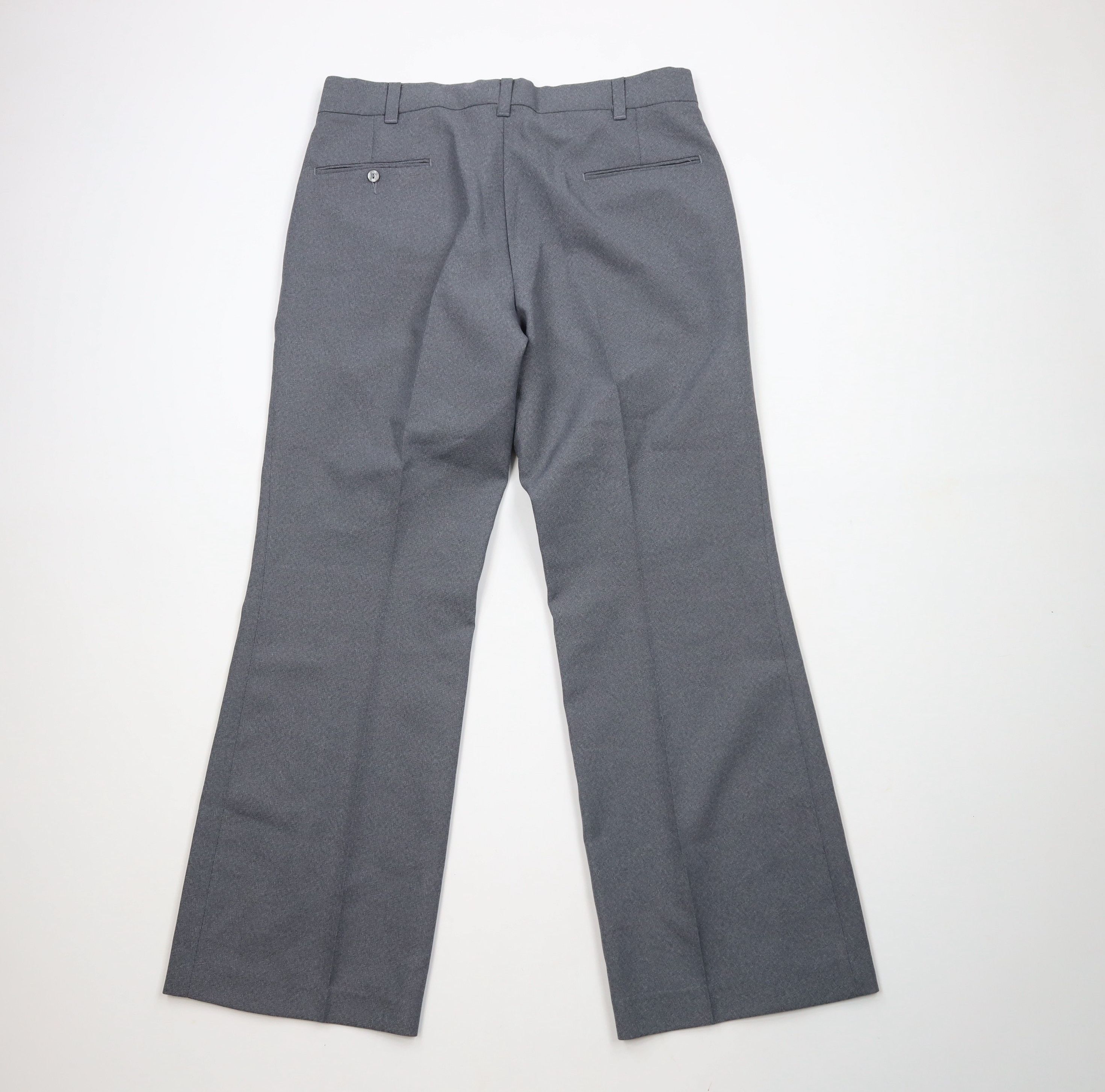 Vintage Vintage 70s Streetwear Bell Bottoms Chino Pants Gray USA Size US 34 / EU 50 - 8 Thumbnail