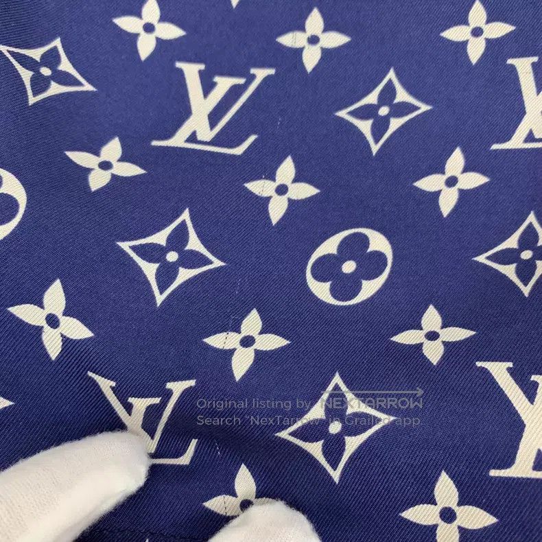 Louis Vuitton Louis Vuitton Blue presbyopic full-print shorts Size US 38 / EU 54 - 9 Thumbnail