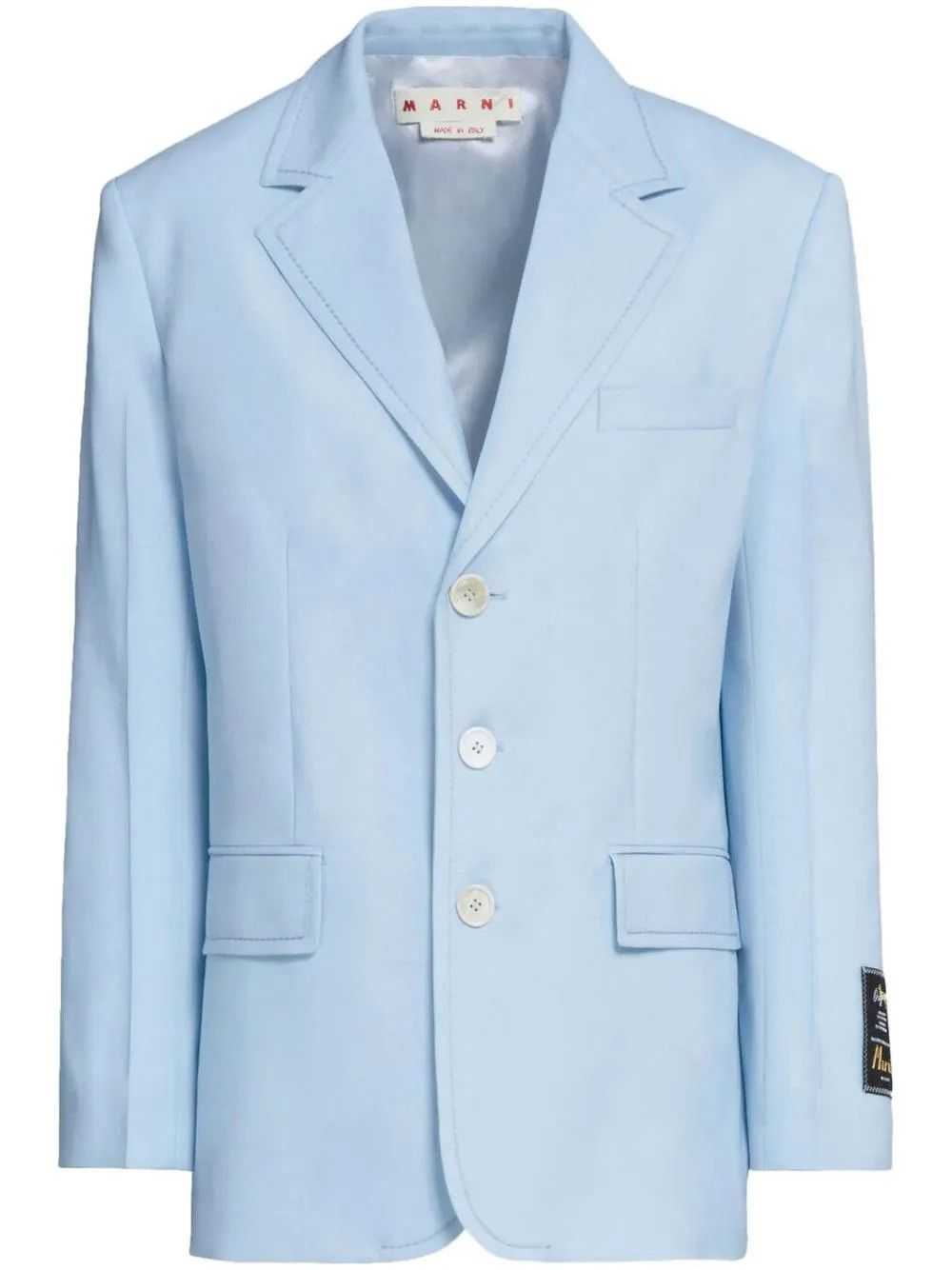 Marni o1y1025 Blazer in Sky Blue Size M / US 6-8 / IT 42-44 - 1 Thumbnail
