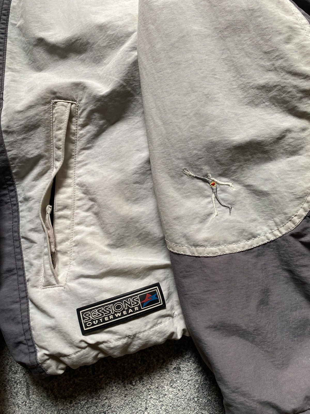 Sessions VINTAGE 1990’s SNOWBOARD SESSIONS JACKET Size US XXL / EU 58 / 5 - 6 Thumbnail