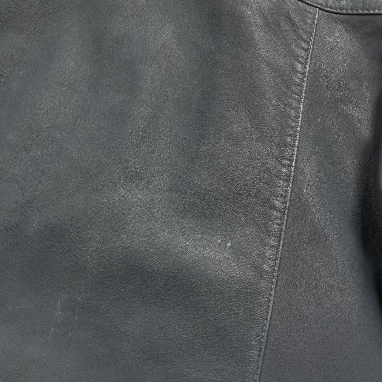 Allsaints Allsaints Fern Biker Leather Jacket Women’s Blue Size EU 38 Size M / US 6-8 / IT 42-44 - 22 Thumbnail