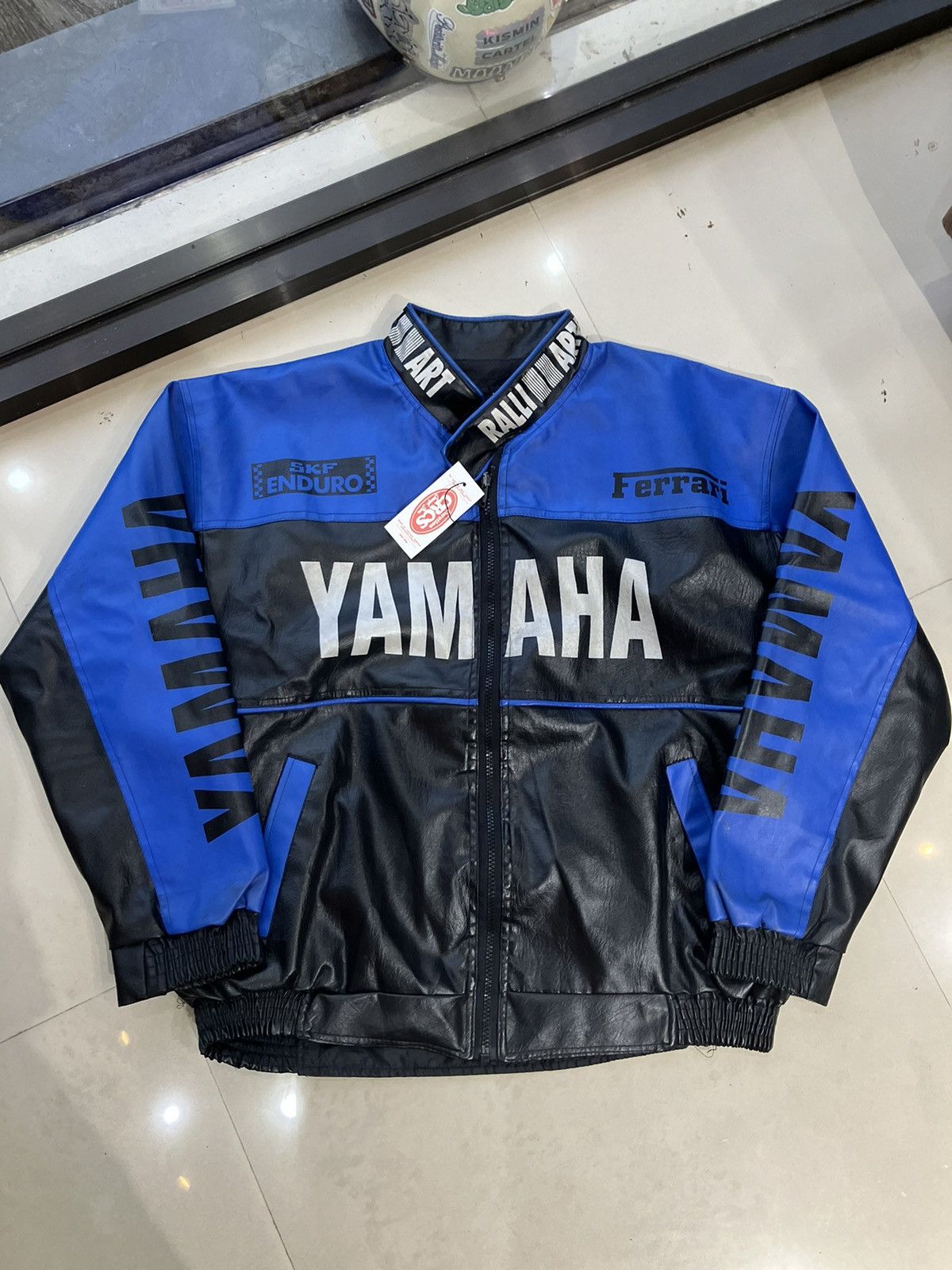 Vintage Yamaha Team Leather Jacket