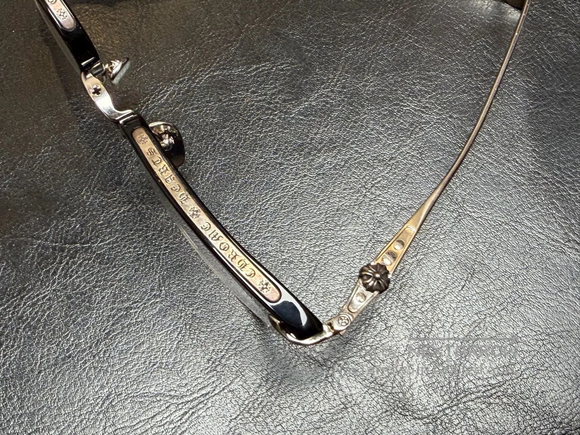 Chrome Hearts CHROME HEARTS Half-frame glasses, the same model as those Size ONE SIZE - 4 Thumbnail