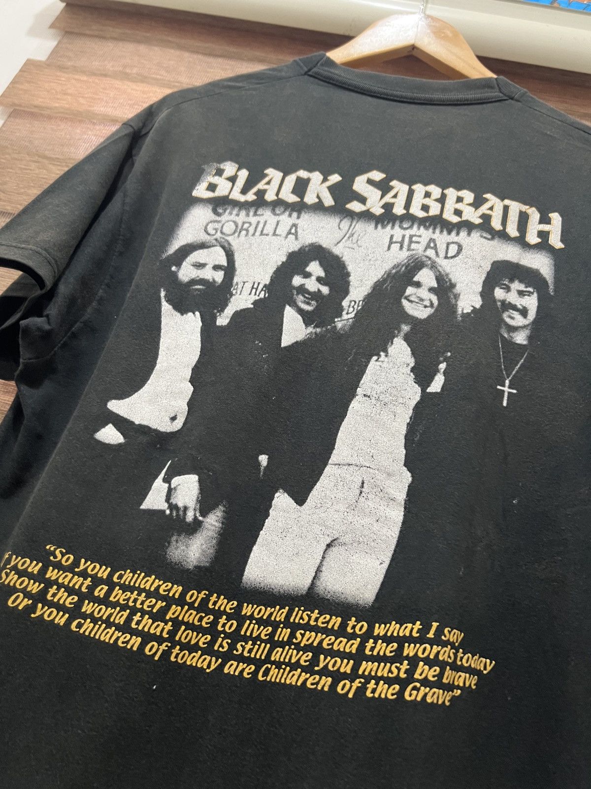 Band Tees × Vintage Vintage 90s Euro Black Sabbath Parking Lot Boot Size US L / EU 52-54 / 3 - 10 Thumbnail