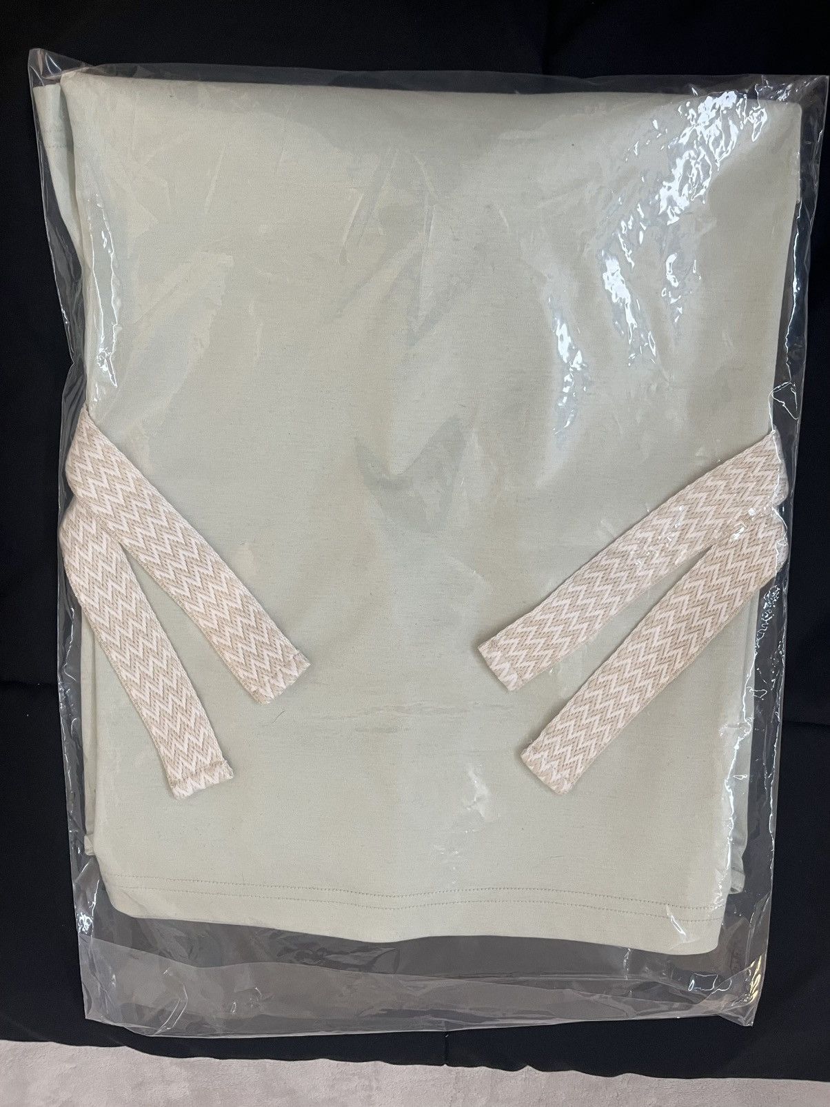 Lanvin LANVIN Curb Embroidered Sage Green Sz: XXL Orig: $690 Size US XXL / EU 58 / 5 - 4 Thumbnail