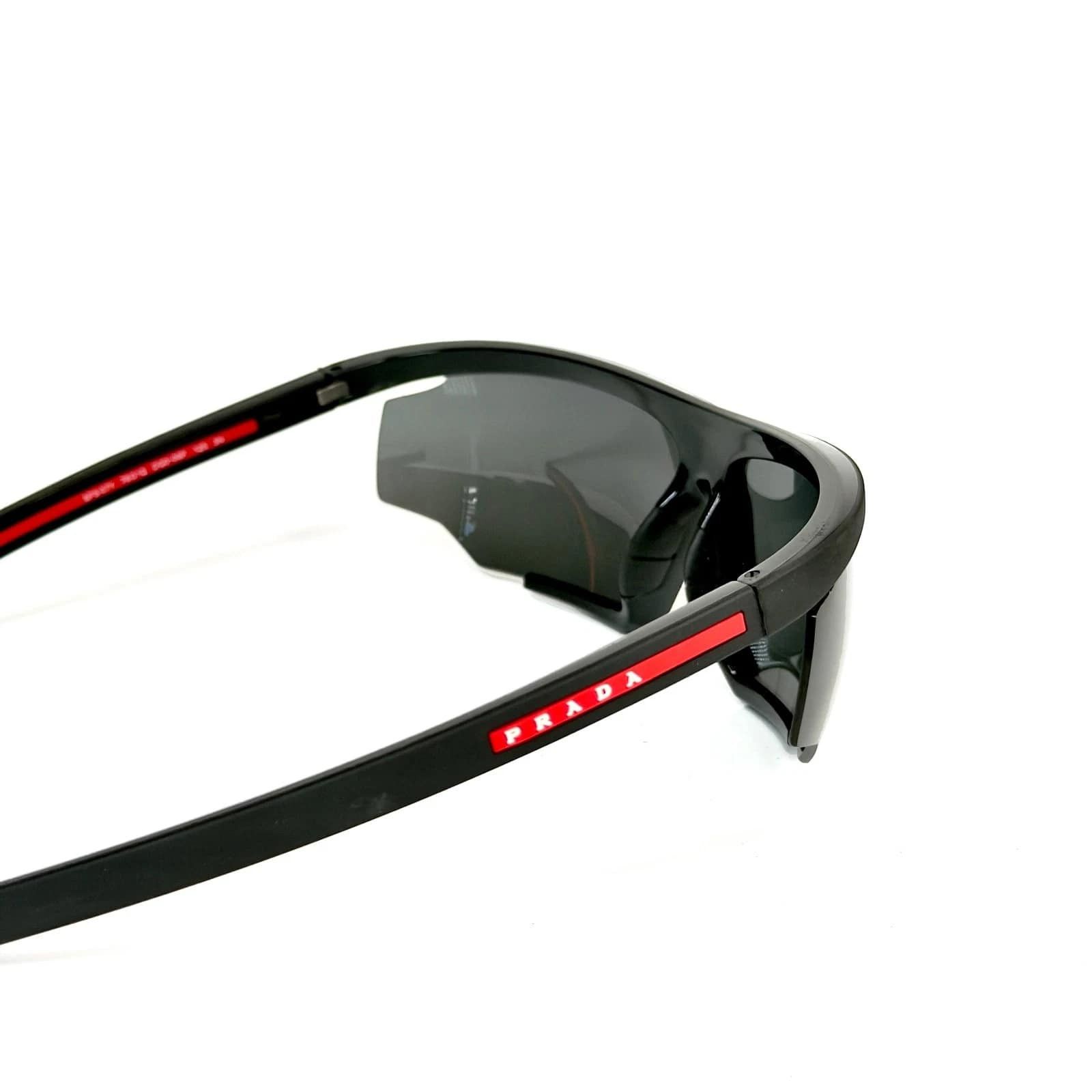 Prada PRADA LINEA ROSSA ACTIVE 07Y Black Rubber Sport Mask PS07YS Size ONE SIZE - 5 Thumbnail