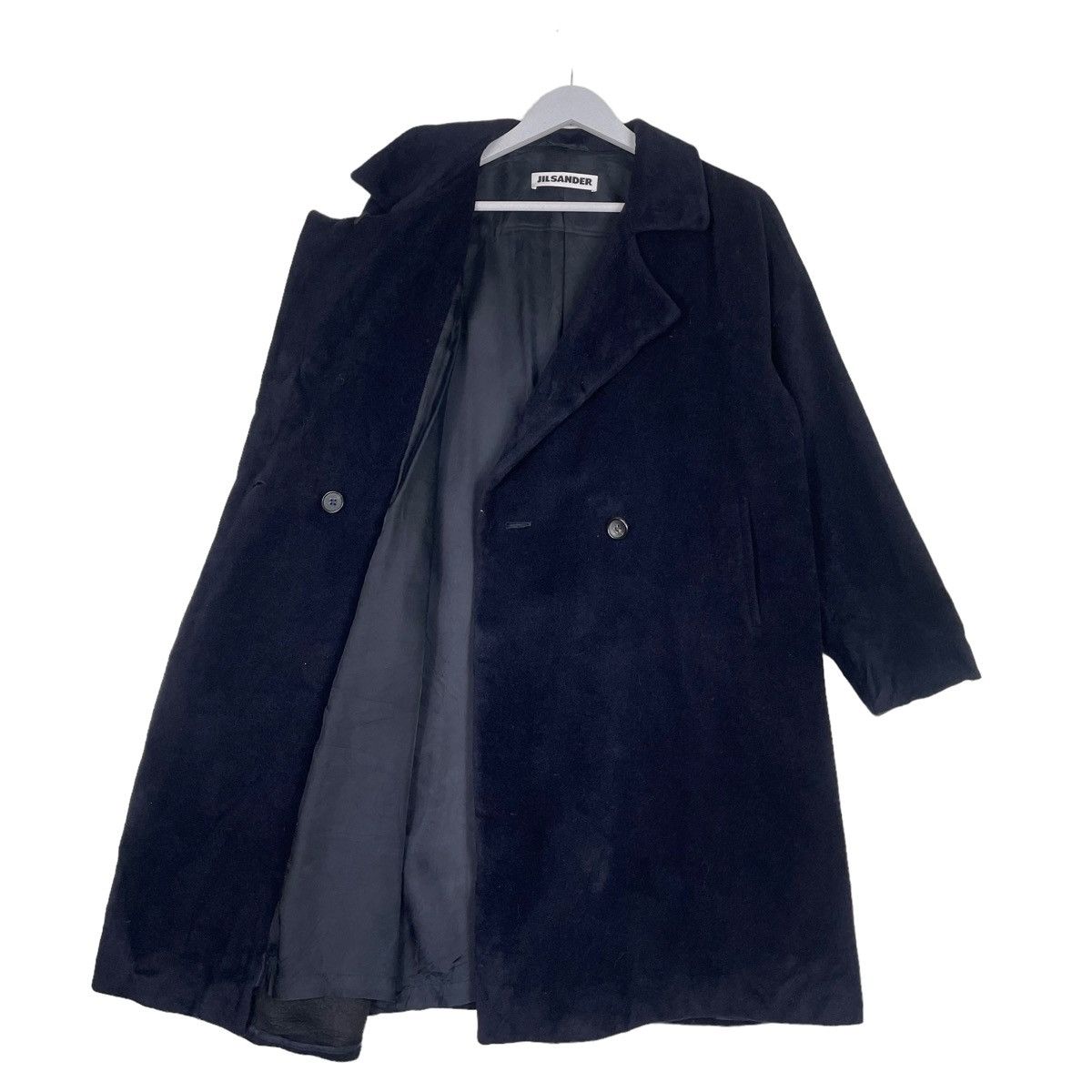 Jil Sander × Raf Simons 💥JIL SANDER BLACK COAT SINGLE BUTTON JACKET Size US M / EU 48-50 / 2 - 8 Thumbnail