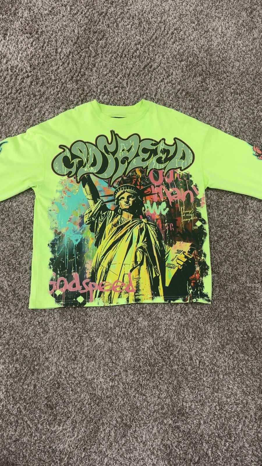 Godspeed Godspeed Vandal Long Sleeve T Shirt ‘Volt’ Size US S / EU 44-46 / 1 - 1 Thumbnail
