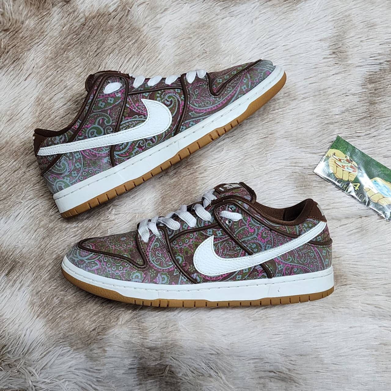 Nike Nike Sb Dunk Low Paisley Brown Size US 8.5 / EU 41-42 - 6 Thumbnail