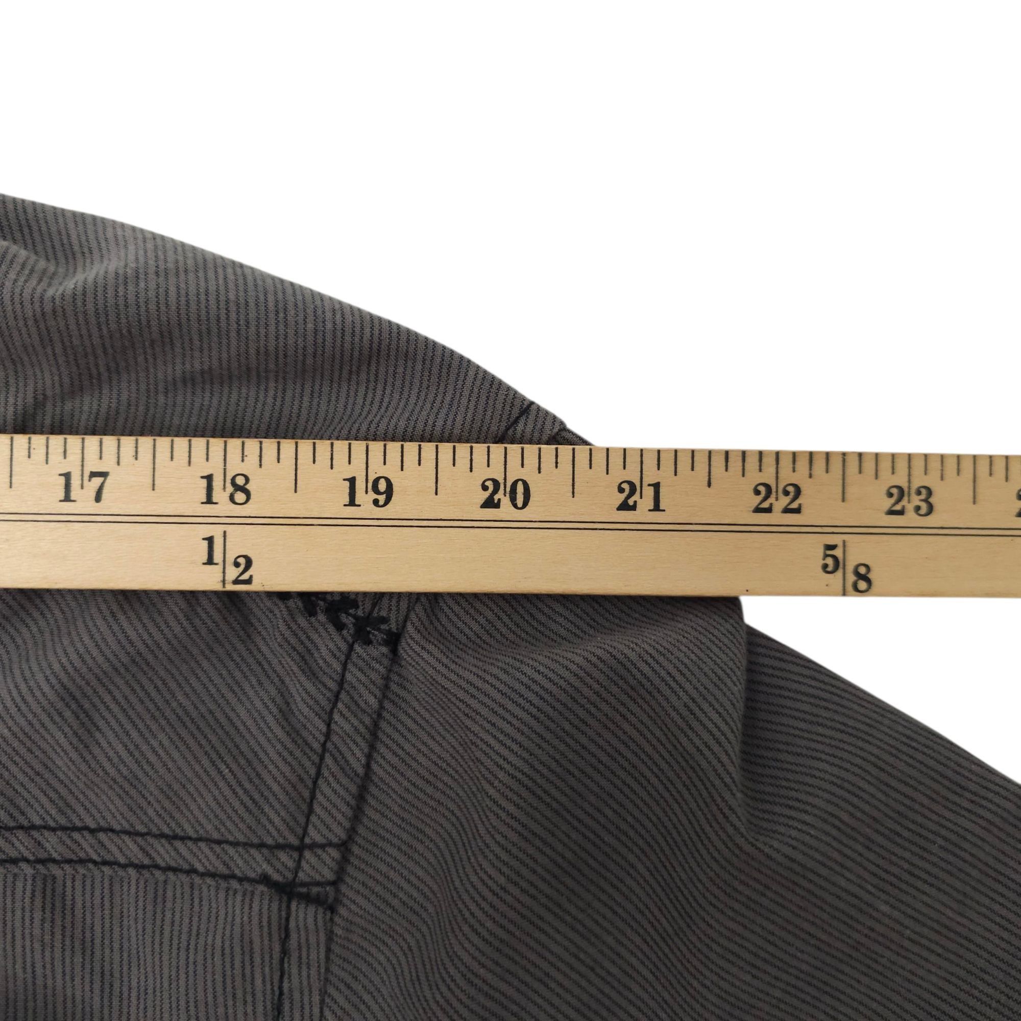 Carbon Carbon Slim Fit Button Front Shirt Mens XXL READ Tab Sleeve Size US XXL / EU 58 / 5 - 19 Thumbnail