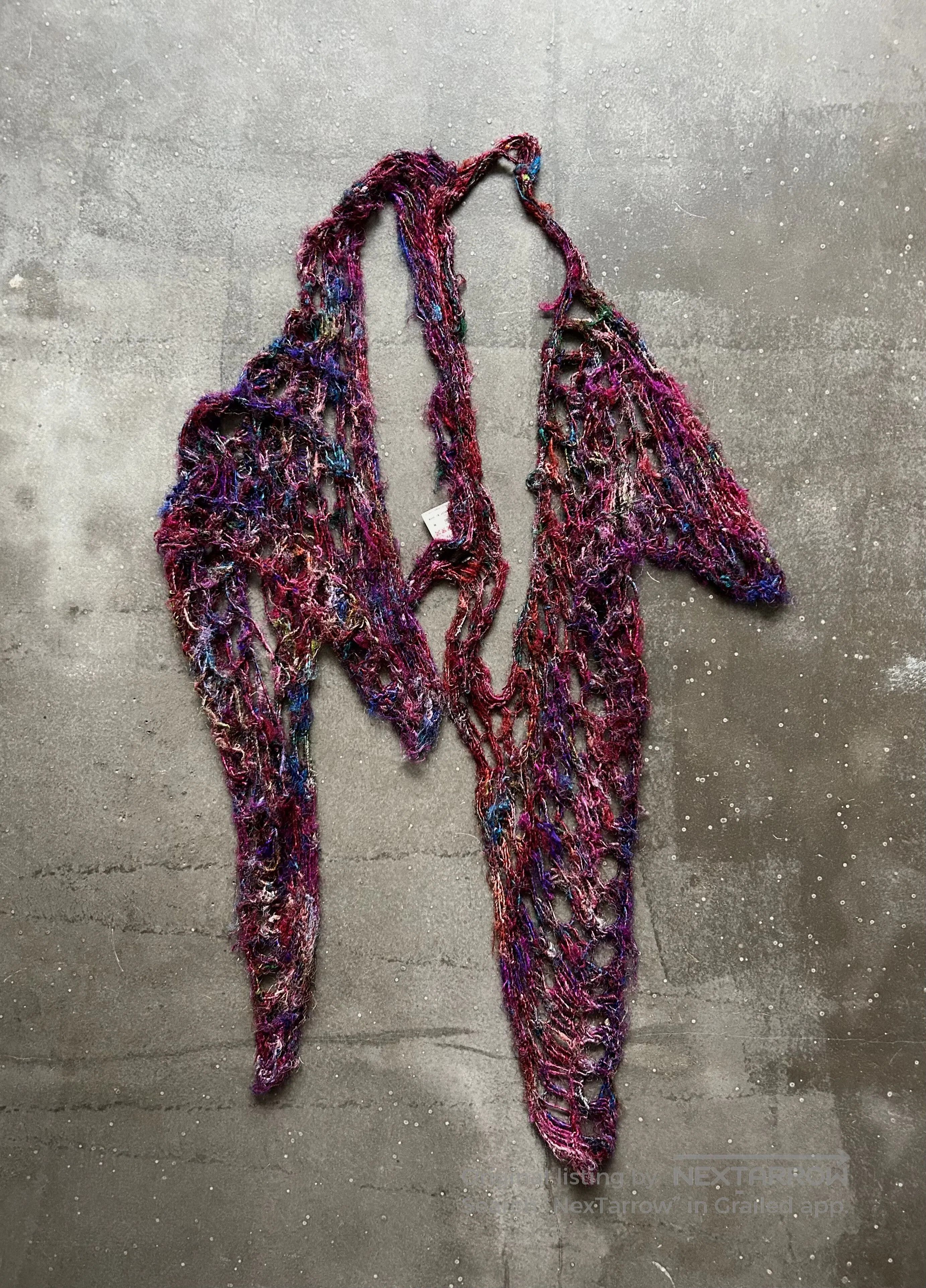 If Six Was Nine Handcrafted Woven Vest. Size US M / EU 48-50 / 2 - 4 Thumbnail