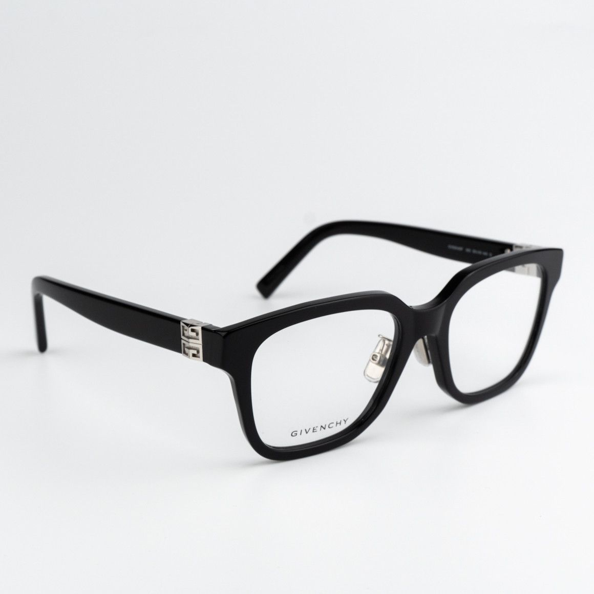 Givenchy NEW Givenchy GV50040F 001 Black Women Square Eyeglasses Size ONE SIZE - 5 Thumbnail