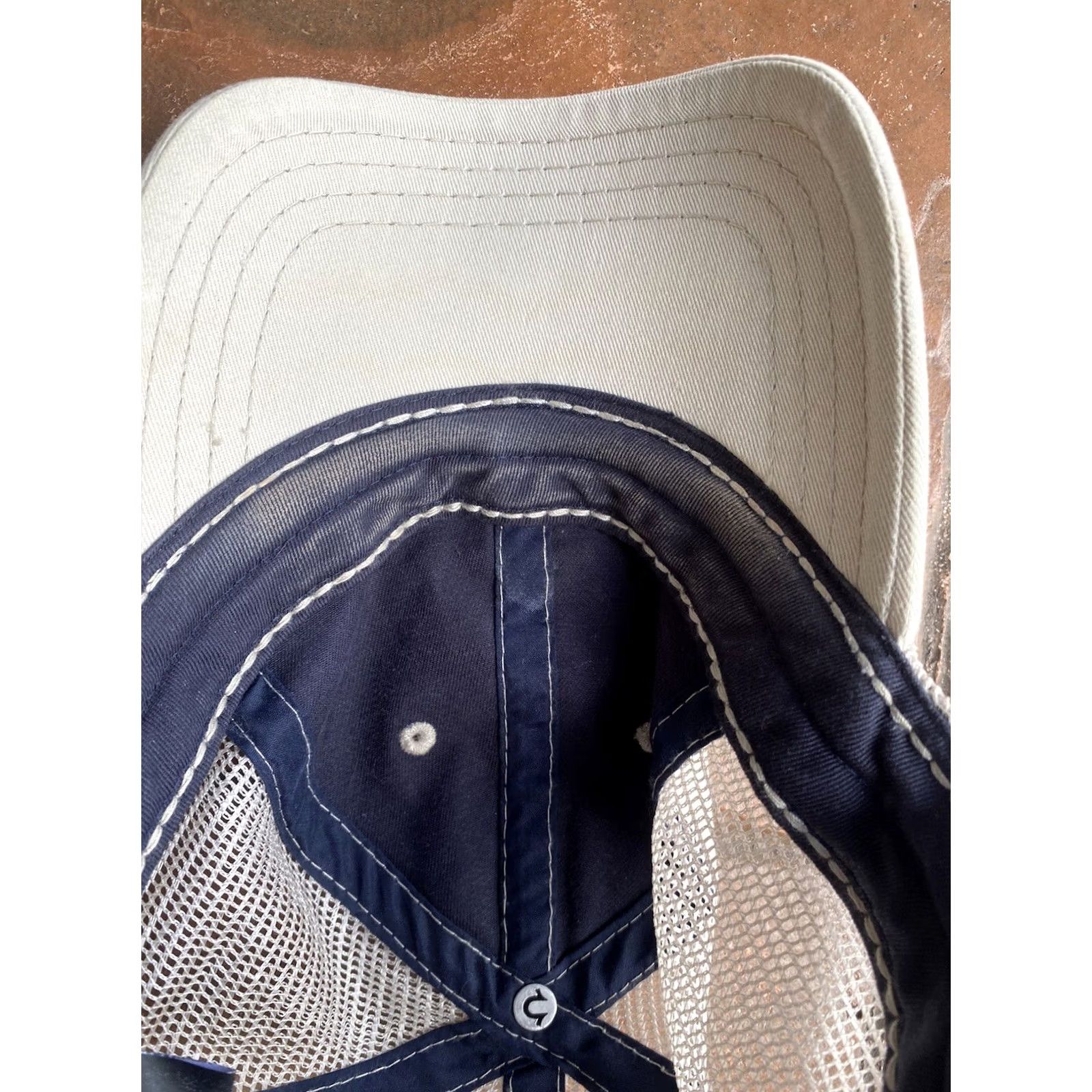 True Religion VINTAGE True Religion Hat Cap Strapback Horse Shoe Logo Beige Baseball Cap Mens Adjustable Twill Cotton Cap Size ONE SIZE - 3 Thumbnail