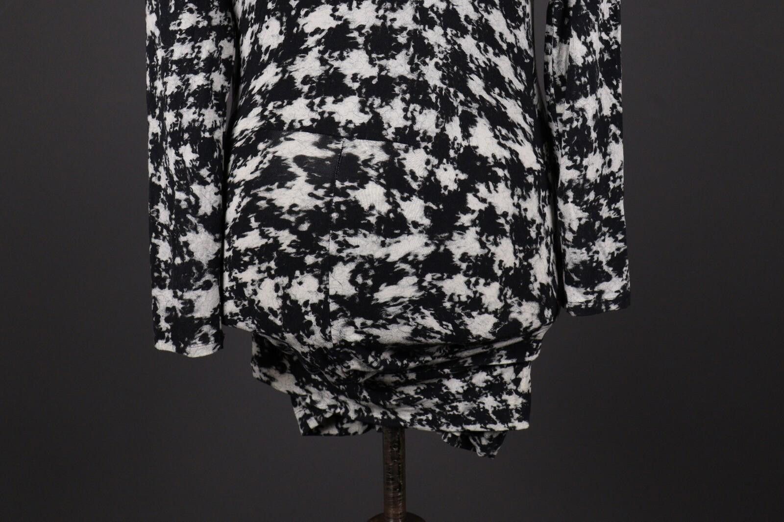 Designer Marc Cain Multicolor Abstract Wrap Dress Size 3 GB 12 US 8 Size M / US 6-8 / IT 42-44 - 7 Thumbnail