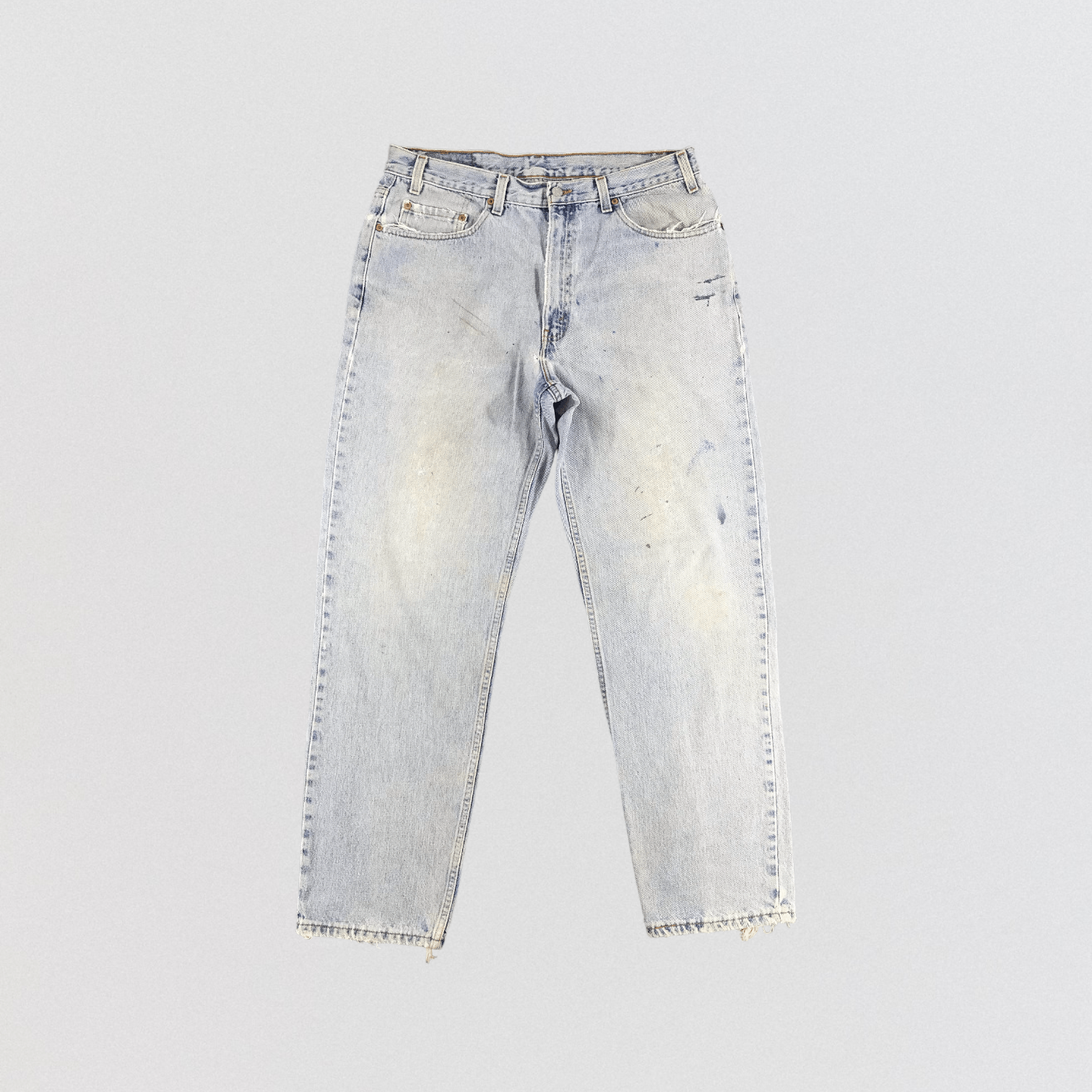 Levi's × Vintage Vintage 90s Light Wash Levis 550 Jeans-JM1189 Size US 36 / EU 52 - 1 Thumbnail