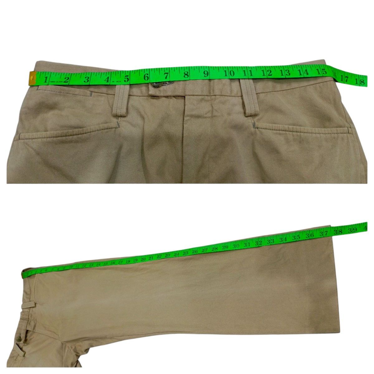 Gucci Vintage GUCCI Beige Khaki Pants Size US 30 / EU 46 - 8 Thumbnail