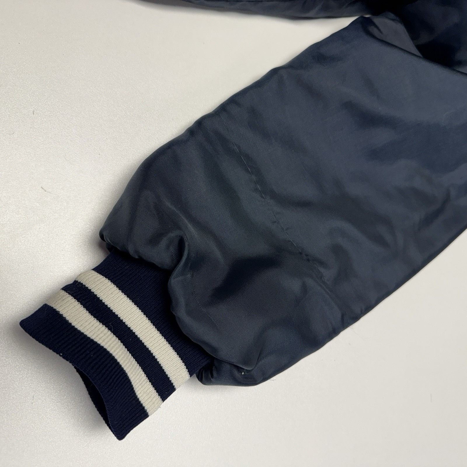 Vintage Vintage Fire Dept Bomber Jacket Mens Blue Insulated Size US M / EU 48-50 / 2 - 7 Thumbnail