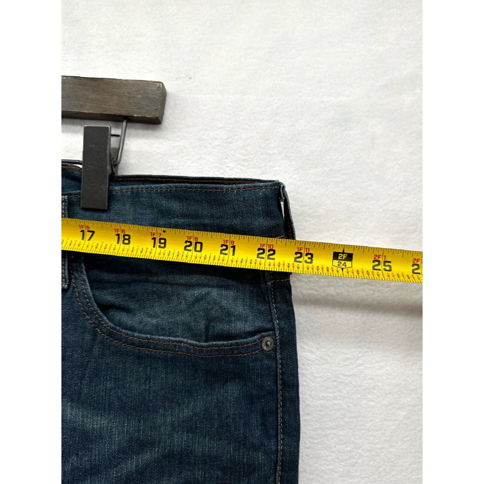 Levi's Levi's 505 Jeans Men 40x30 Blue Regular Fit Straight Cotton Vintage Fade Wash Size US 40 / EU 56 - 6 Thumbnail