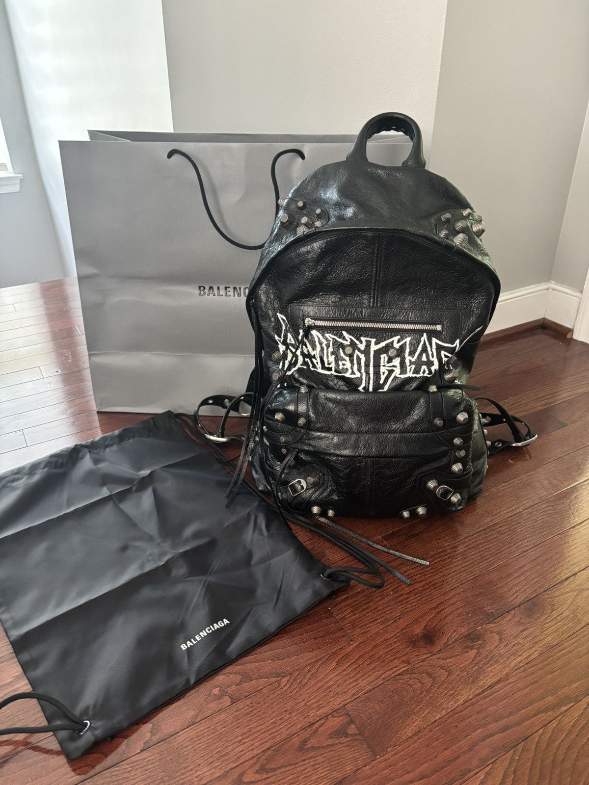 Balenciaga Balenciaga Le Cagole Backpack Diy Metal 'Black' Size ONE SIZE - 2 Thumbnail