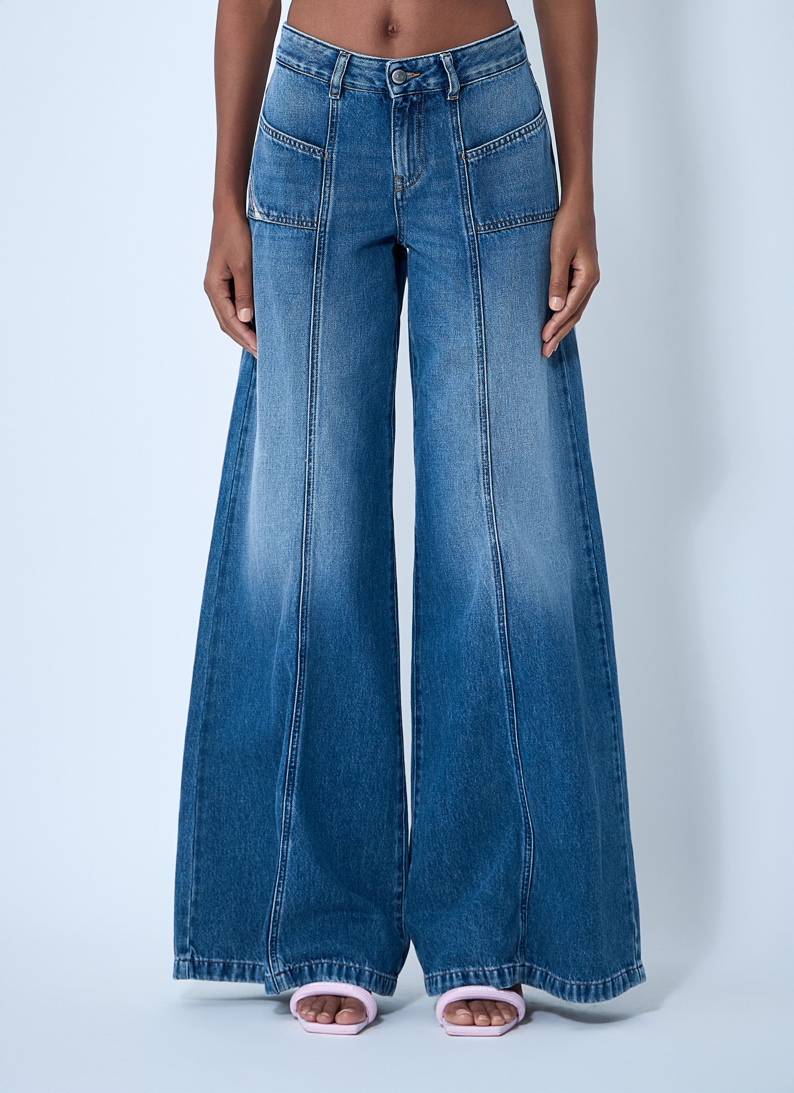 Diesel D-Akii Jeans Size 28" / US 6 / IT 42 - 1 Thumbnail