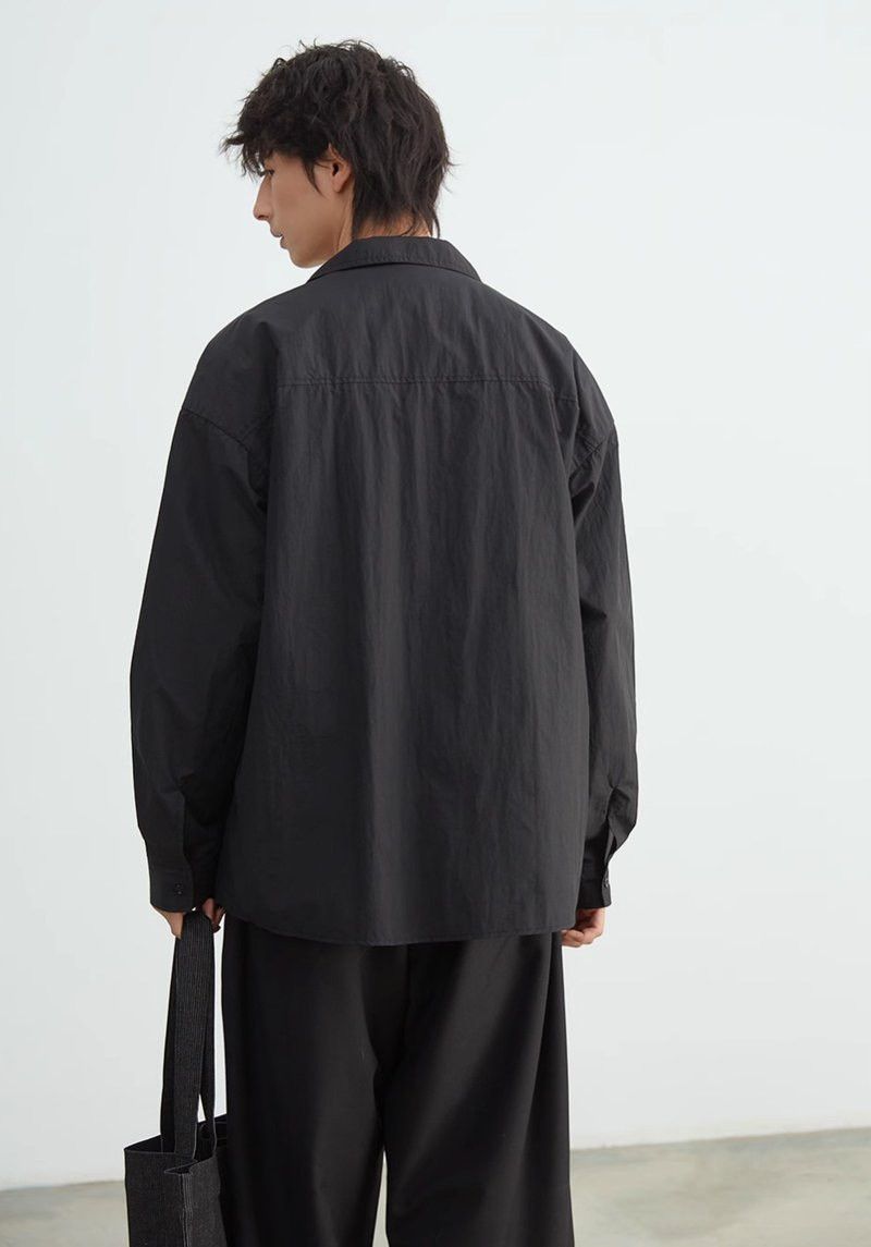 Issey Miyake Yoshiyoyi Nylon Chinese Traditional Style Shirt Size US L / EU 52-54 / 3 - 15 Thumbnail