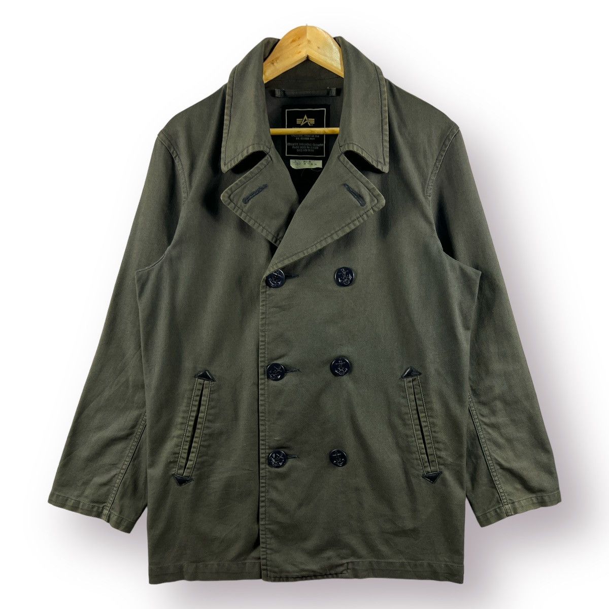Avirex 🔥 PEACOAT AVIREX LTD. Co - M Size US S / EU 44-46 / 1 - 1 Thumbnail