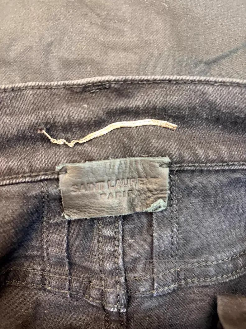 Saint Laurent Paris Saint Laurent Paris Black Basic Denim Jeans i Size US 36 / EU 52 - 3 Thumbnail