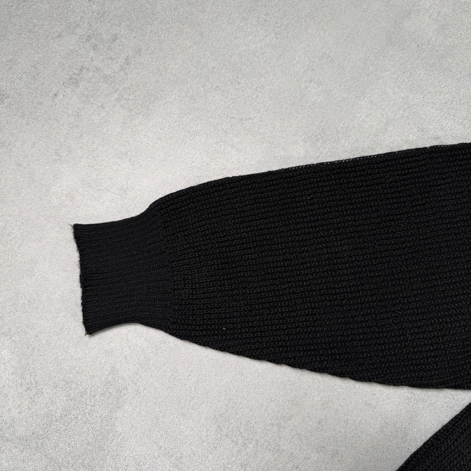 Lacoste Vintage Lacoste Chemise Wool Cardigan Size 4 Black Size US M / EU 48-50 / 2 - 9 Thumbnail