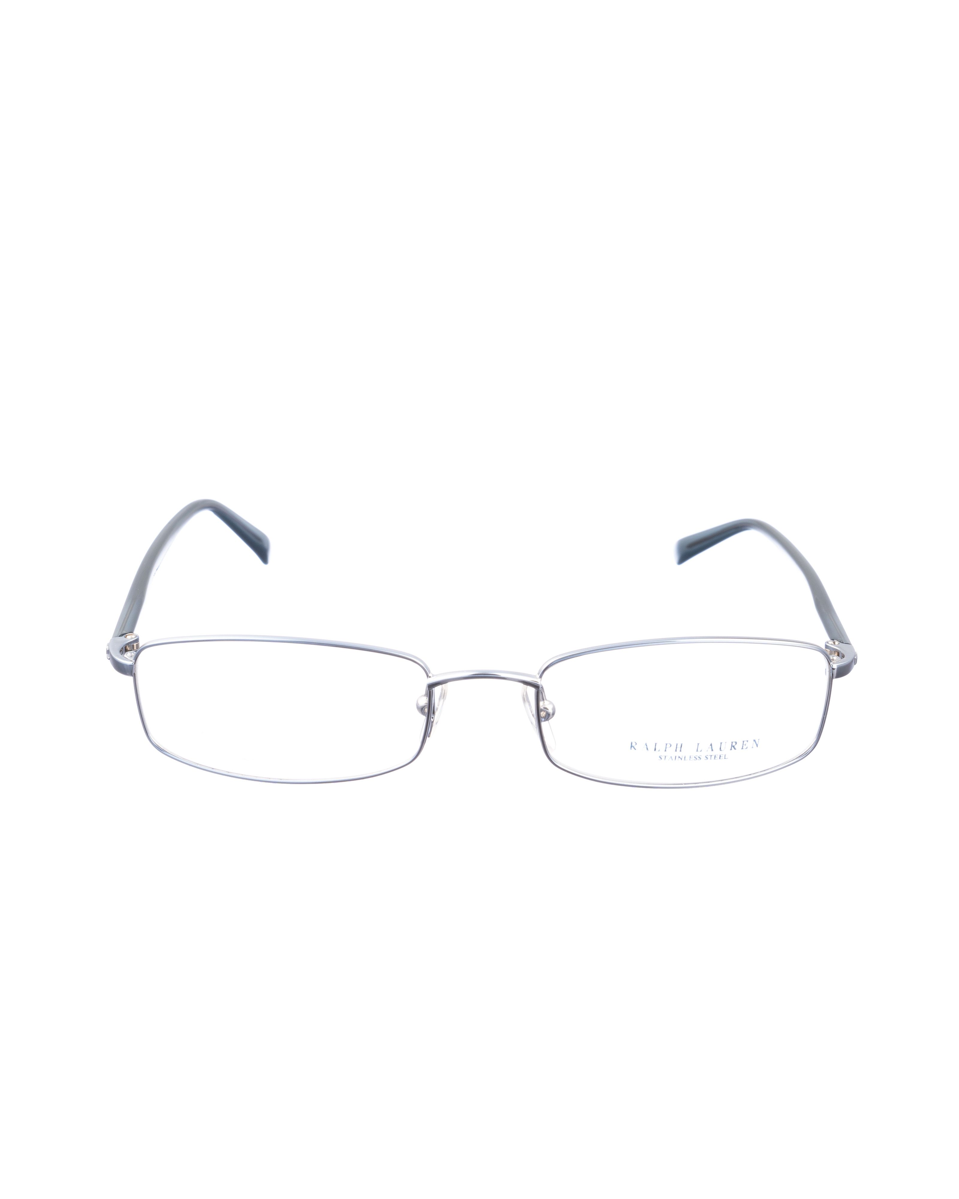 Ralph Lauren Ralph Lauren 00s Blue Metallic Rectangular Glasses Size ONE SIZE - 2 Thumbnail
