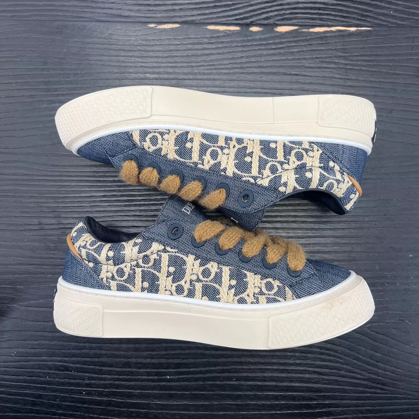Dior Dior B33 Blue Denim 40.5 Like New Size US 7.5 / EU 40-41 - 3 Thumbnail