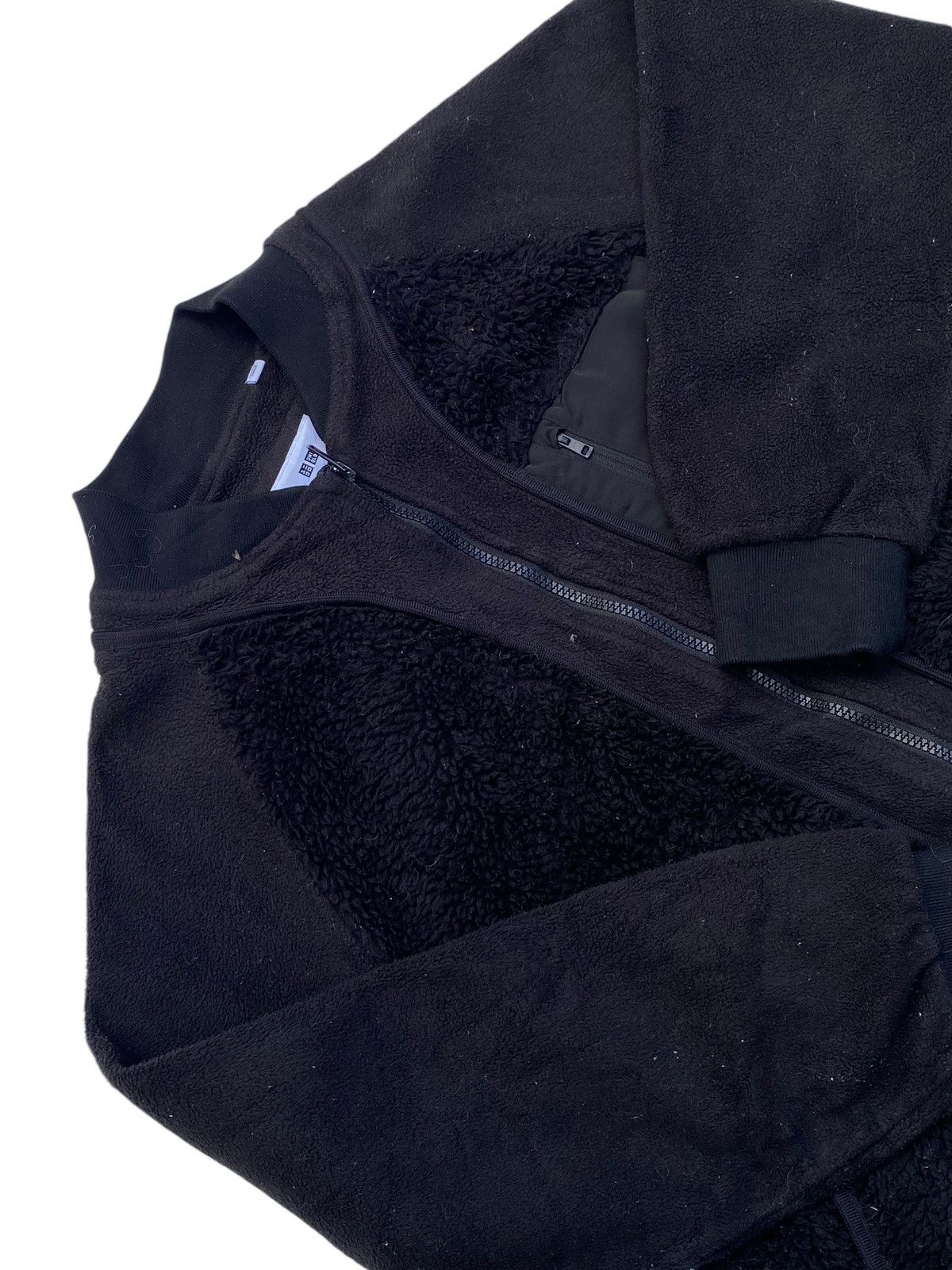 Uniqlo × White Mountaineering Vtg Uniqlo x White Mountaineering Fleece Jacket Zip Up Size US M / EU 48-50 / 2 - 3 Thumbnail