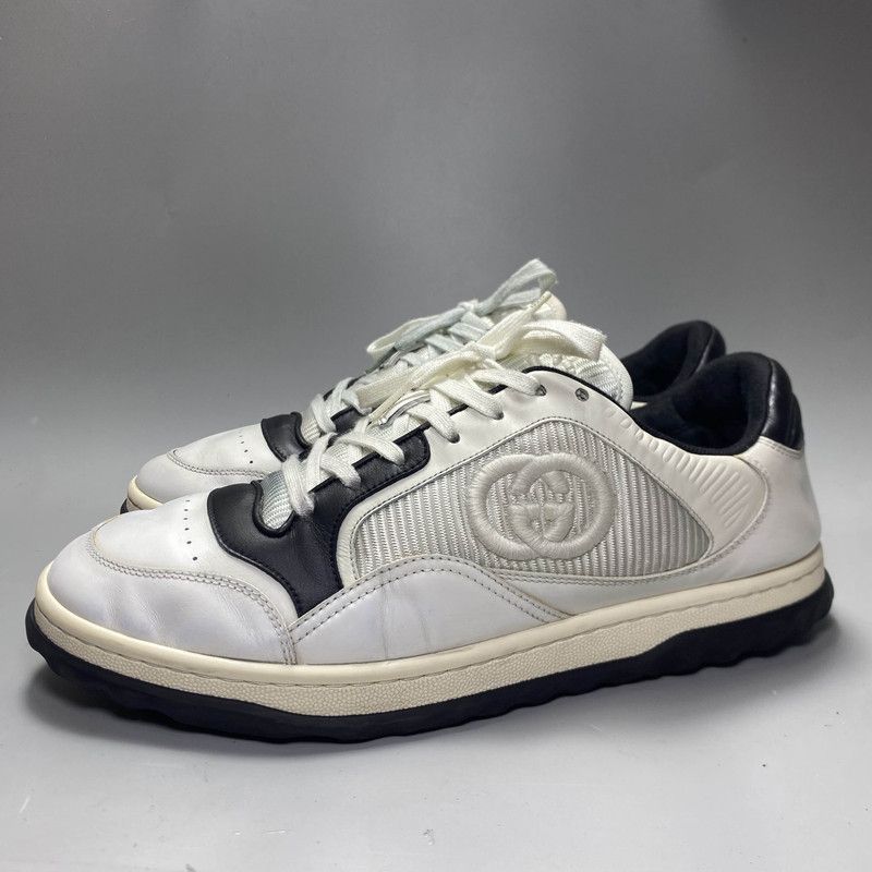 Gucci Gucci MAC80 Leather Low-Top Sneakers for Men 0079 Size US 9.5 / EU 42-43 - 1 Thumbnail