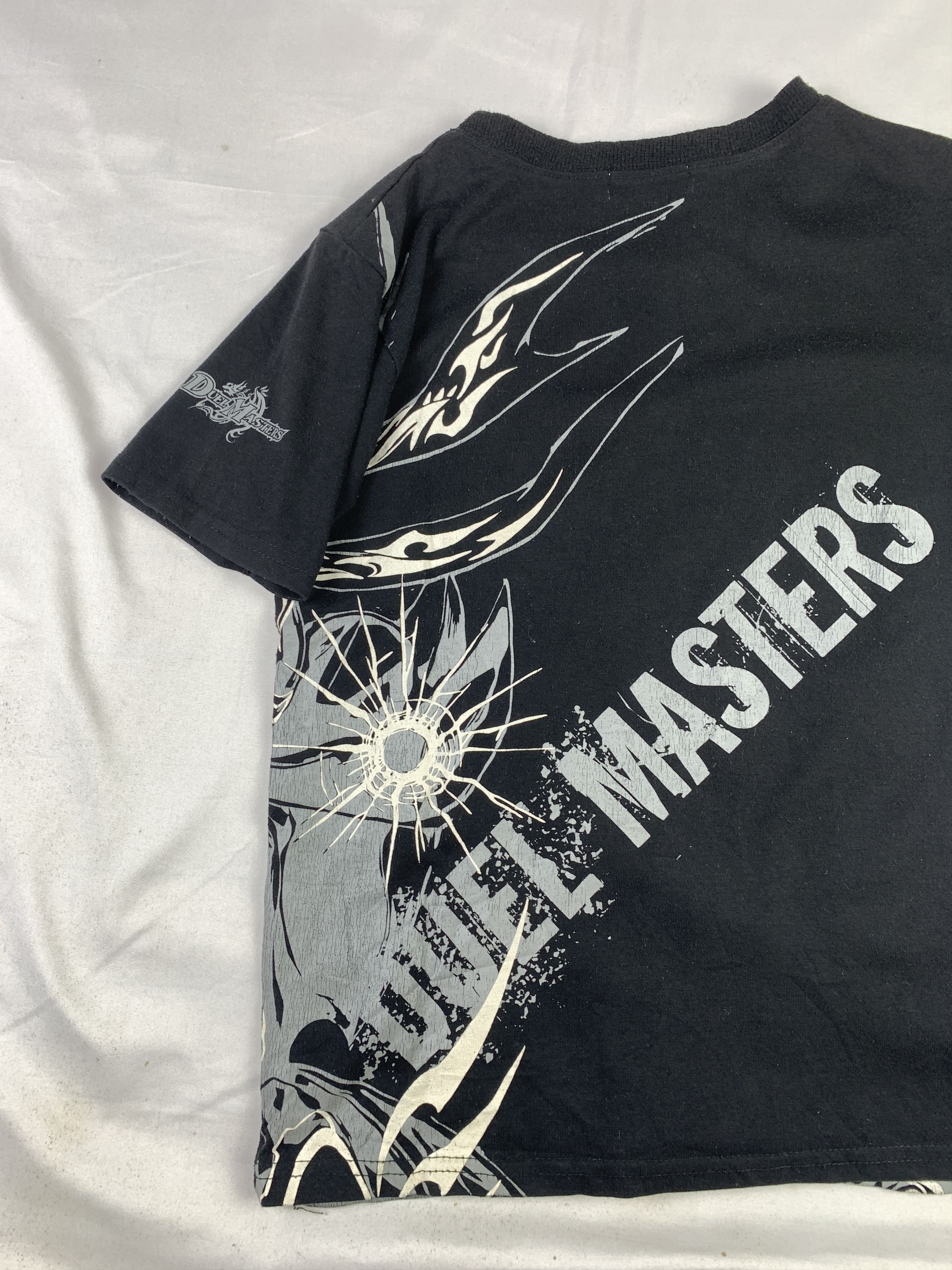 Anime Duel Masters Black Icon Mega Print Tee (S) Size S / US 4 / IT 40 - 4 Thumbnail