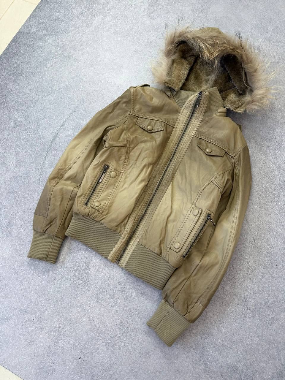Japanese Brand Avant-Garde Hysteric Glamour Style Archive Fur Jacket Size US S / EU 44-46 / 1 - 9 Thumbnail