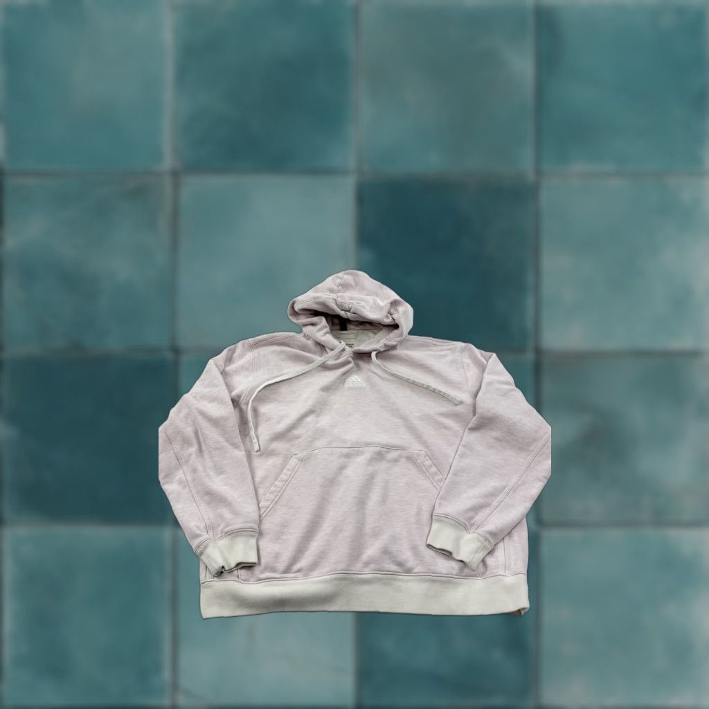 Adidas Adidas Hoodie Mens Large Pullover Kangaroo Pocket Sweatshirt Size US L / EU 52-54 / 3 - 1 Thumbnail