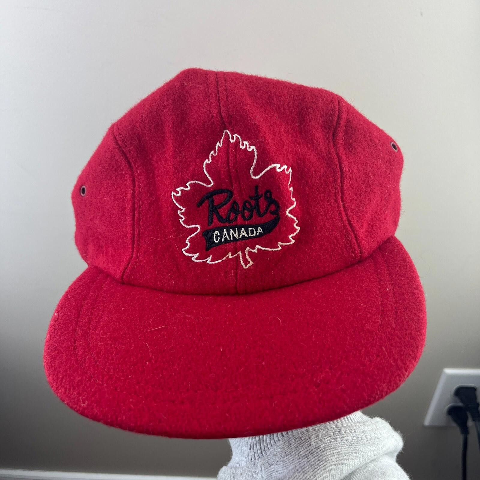 Roots Vintage 90s Roots Made in Canada Five-Panel Strapback Hat Size ONE SIZE - 1 Thumbnail