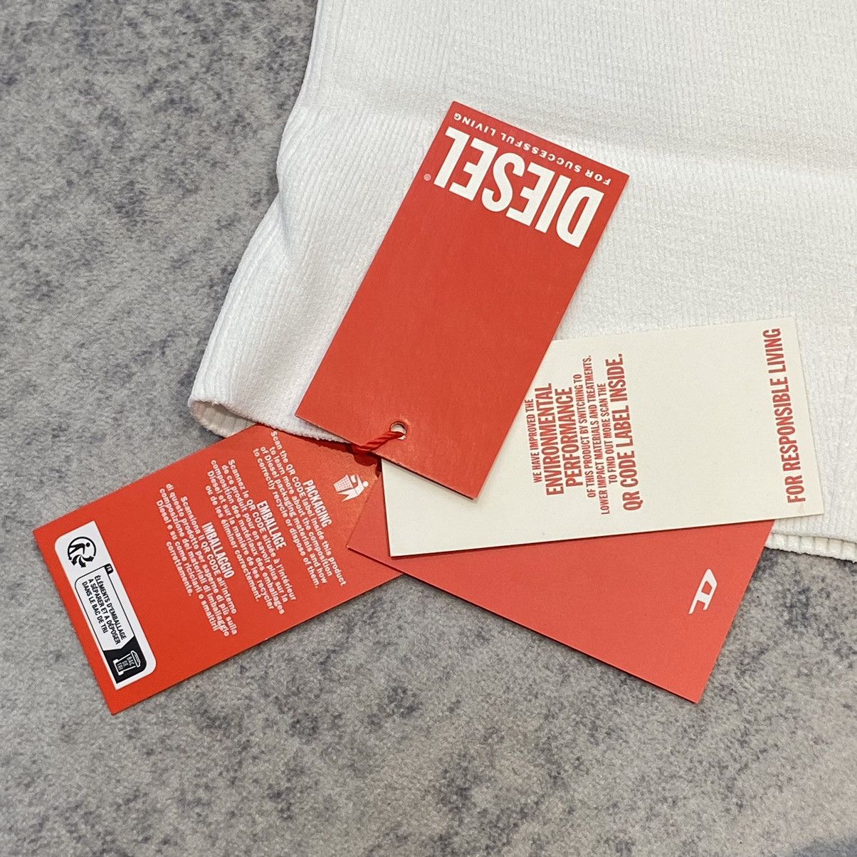 Diesel DIESEL M-Onerva Tank Top White Size S / US 4 / IT 40 - 5 Thumbnail